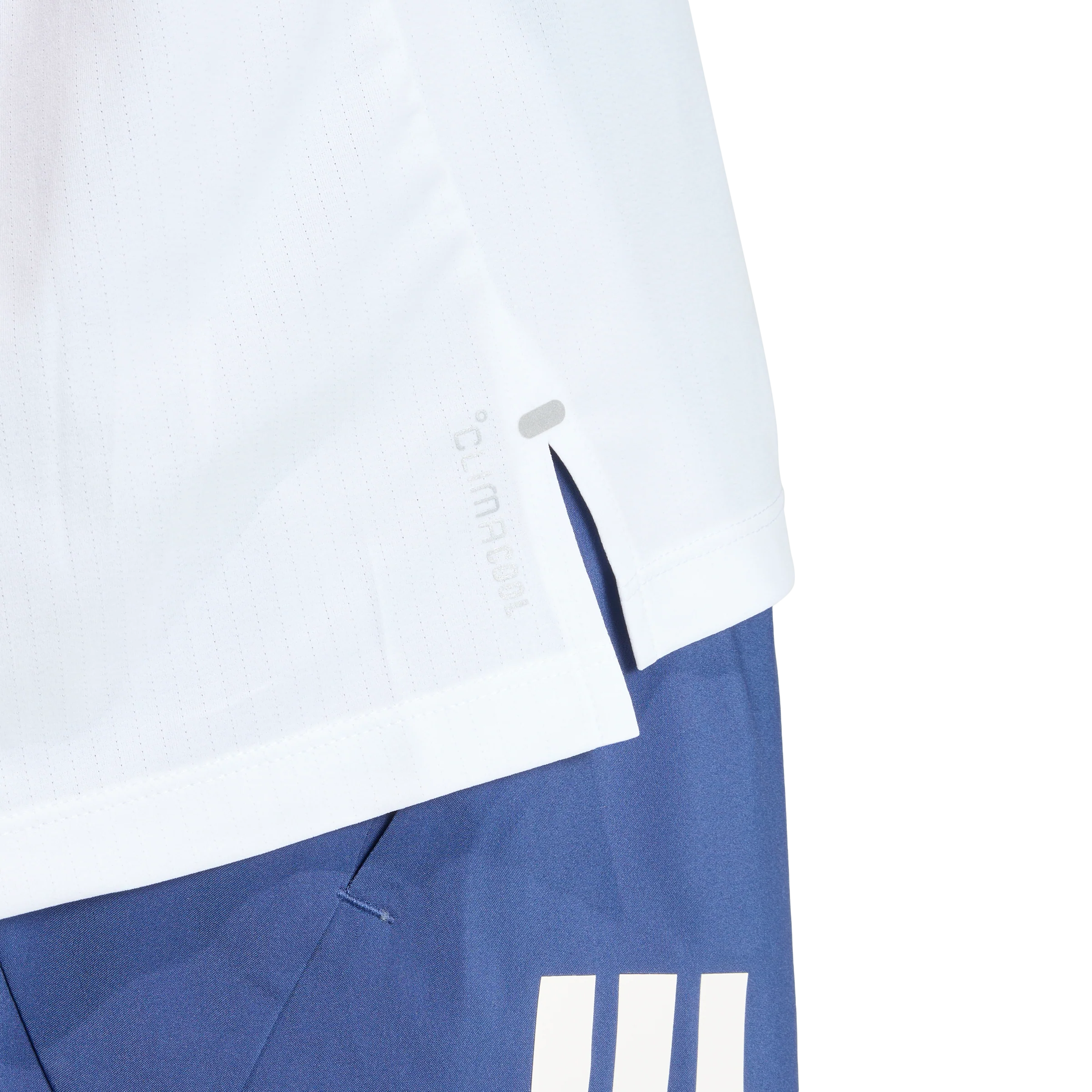 Adidas Mens ADI365 Long Sleeve Tee - White - Image 6