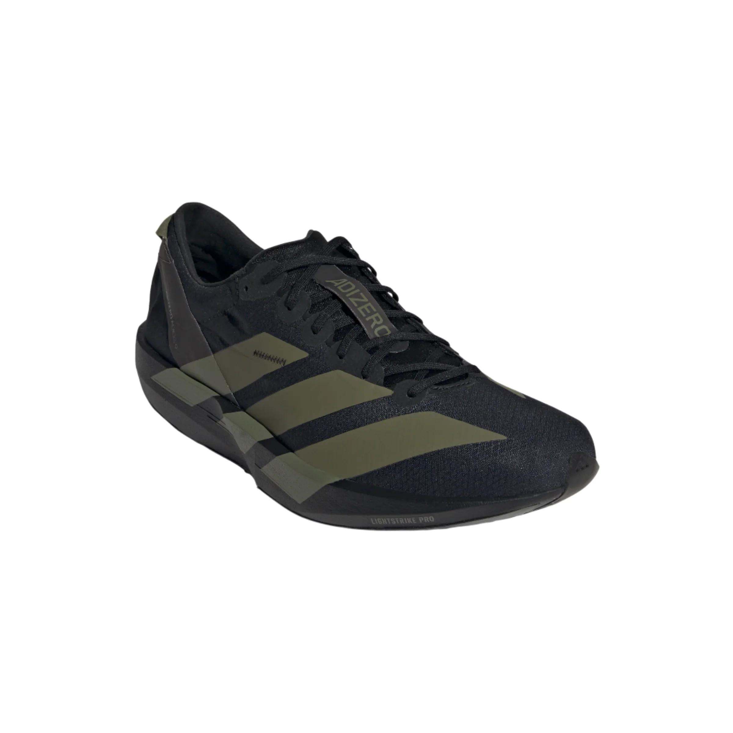 Adidas Mens Adizero Adios 9 - Core Black/Focus Olive/Charcoal - Neutral - SS25 - Image 4