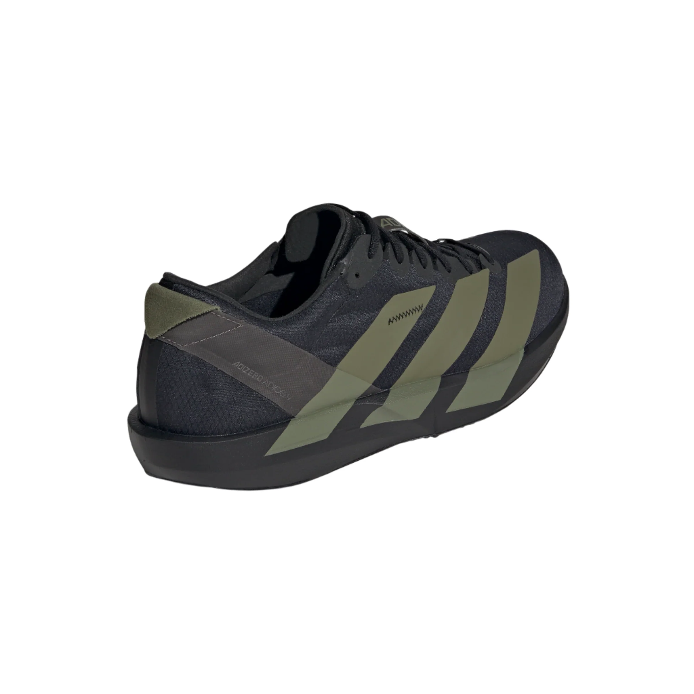 Adidas Mens Adizero Adios 9 - Core Black/Focus Olive/Charcoal - Neutral - SS25 - Image 5