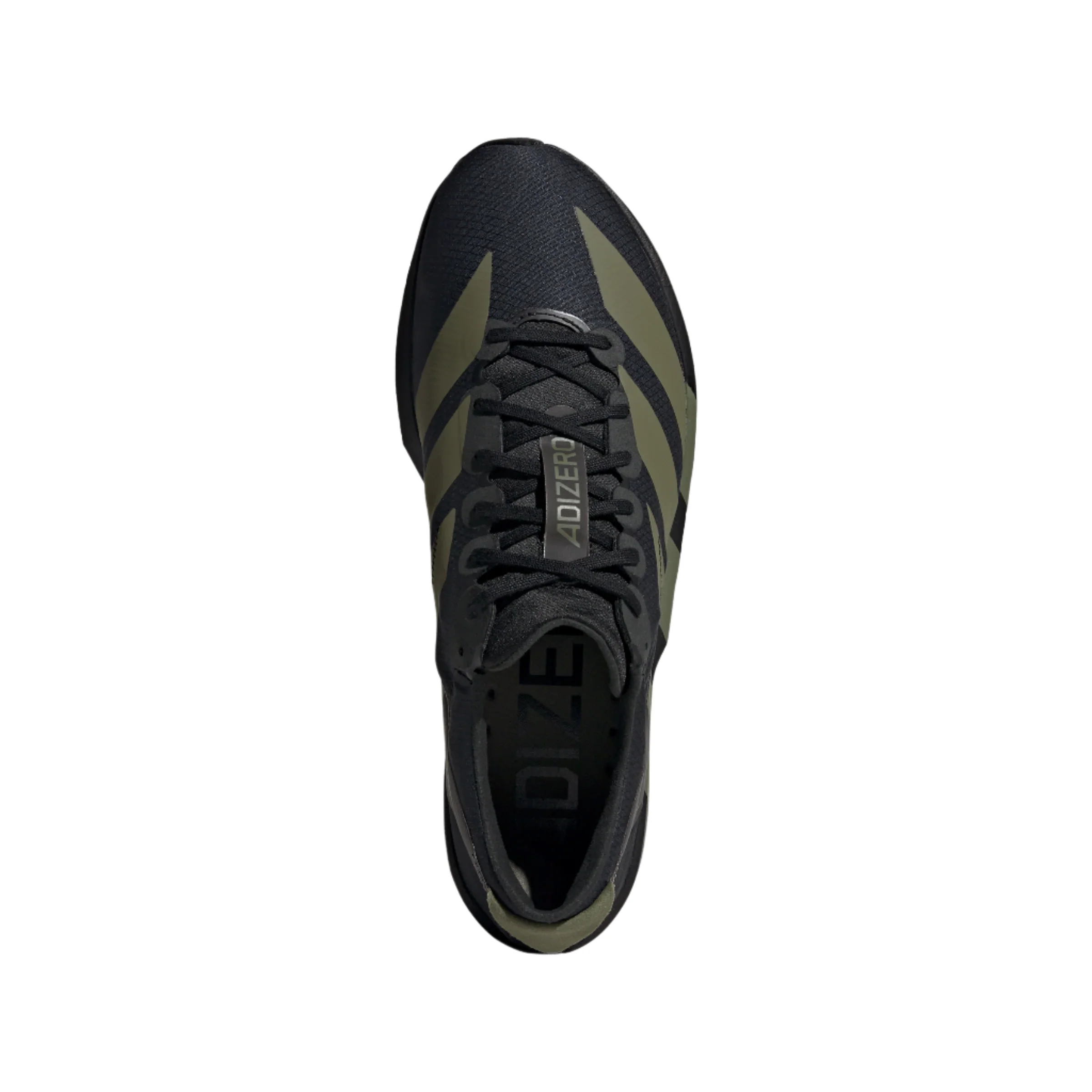 Adidas Mens Adizero Adios 9 - Core Black/Focus Olive/Charcoal - Neutral - SS25 - Image 8