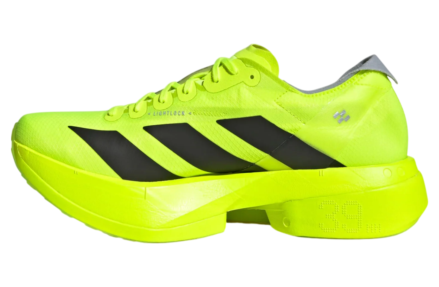 Adidas Mens Adizero Adios Pro 4 - Lucid Lemon/Core Black/Halo Silver - Neutral - SS25 - Image 6