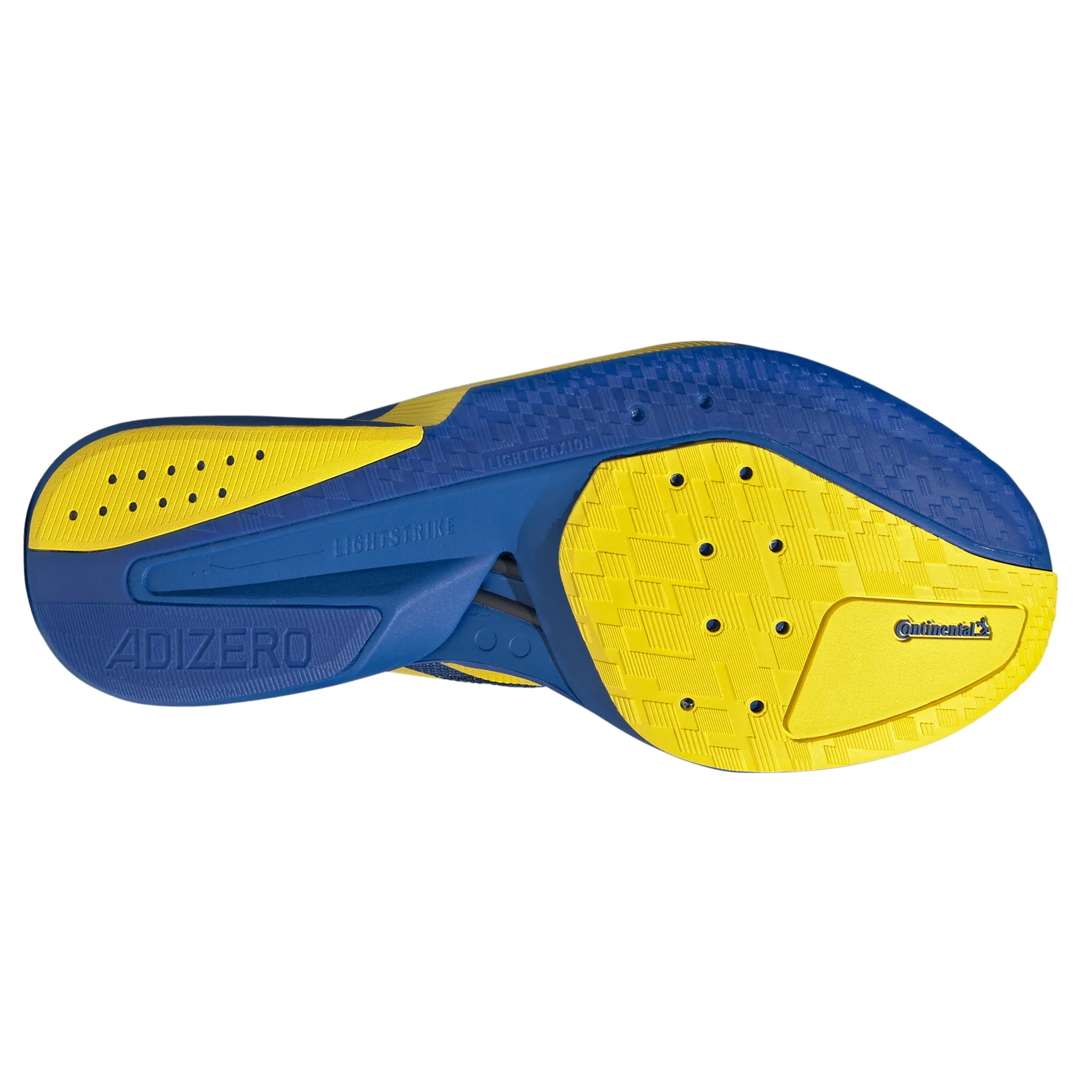 Adidas Mens Adizero Boston 13 - Blue/Yellow/Core Black - Neutral - SS26 - Image 2