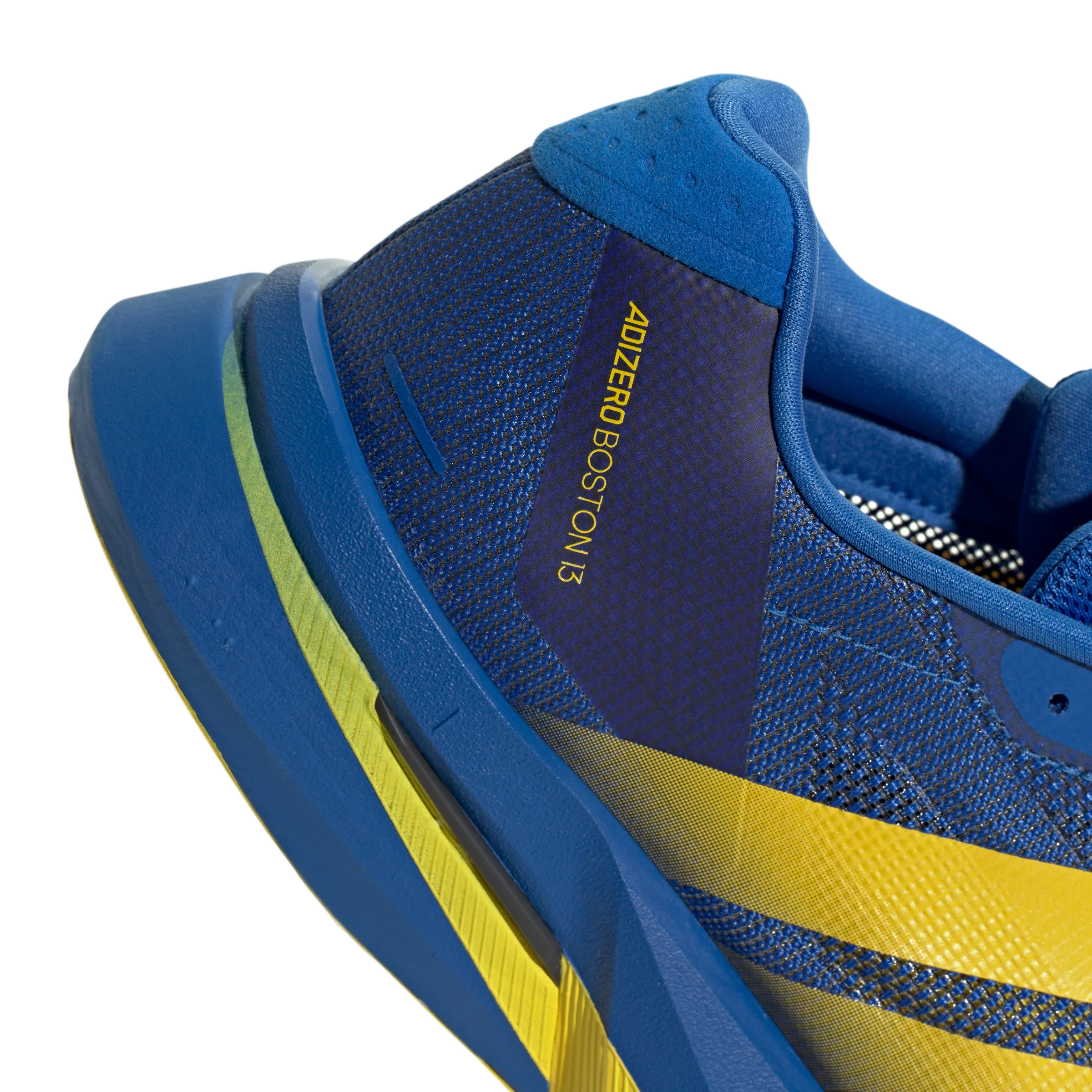 Adidas Mens Adizero Boston 13 - Blue/Yellow/Core Black - Neutral - SS26 - Image 6