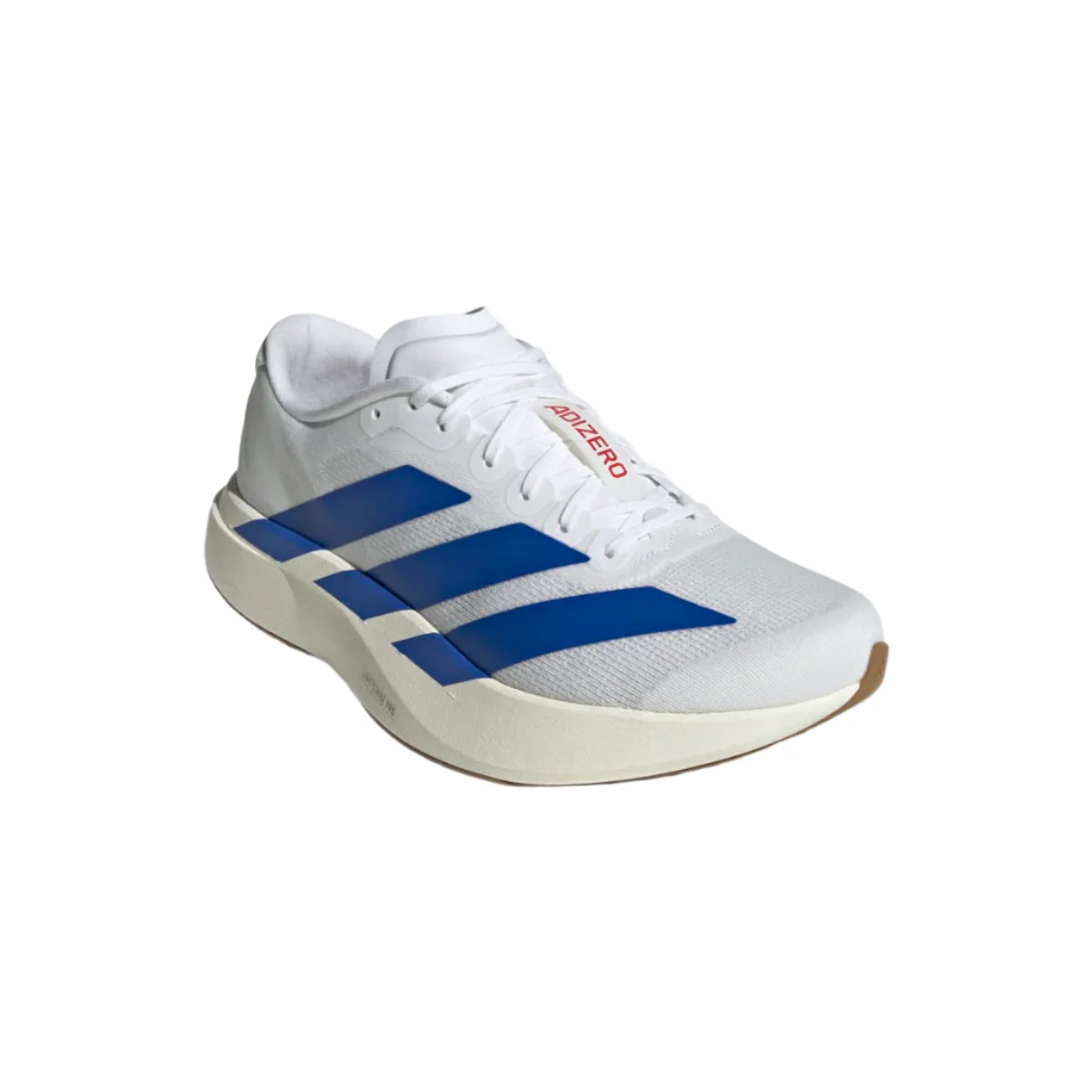 Adidas Mens Adizero Evo SL - Footwear White/Team Royal Blue/Pure Ruby - Neutral - AW25 - Image 3