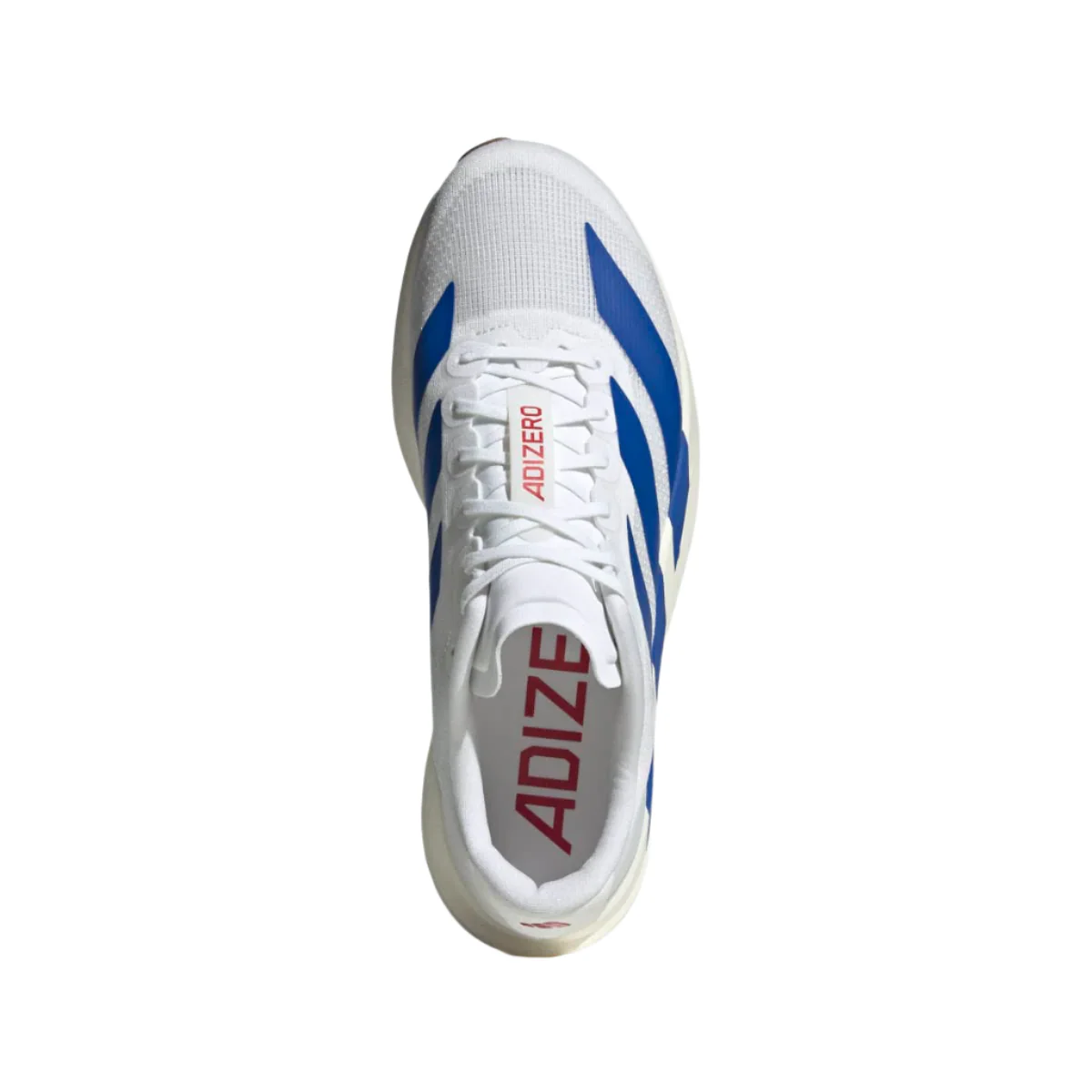 Adidas Mens Adizero Evo SL - Footwear White/Team Royal Blue/Pure Ruby - Neutral - AW25 - Image 5