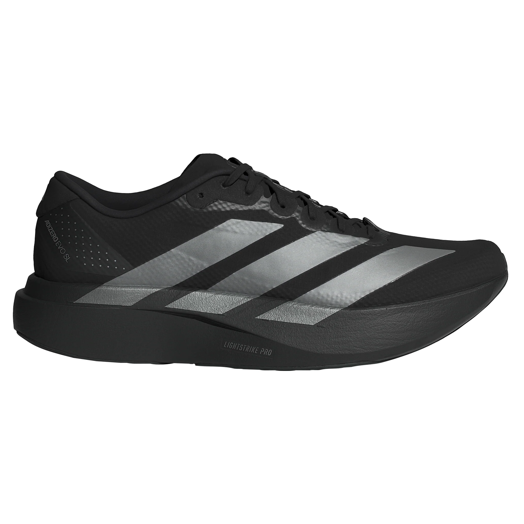Adidas Mens Adizero Evo SL Woven - Core Black/Iron Metallic/Carbon - Neutral - SS26