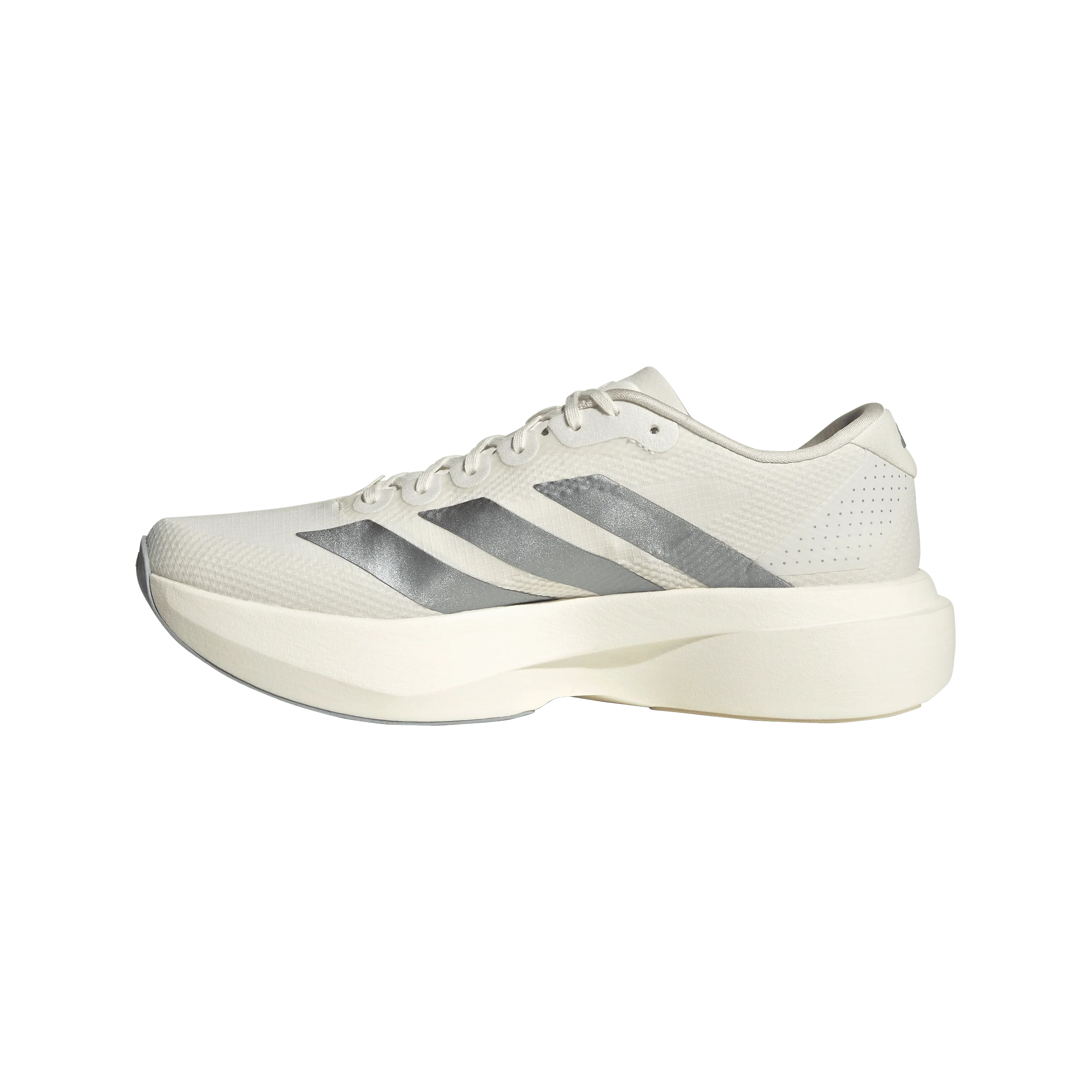 Adidas Mens Adizero Evo SL Woven - Core White/Core White/Halo Silver - Neutral - SS26 - Image 5