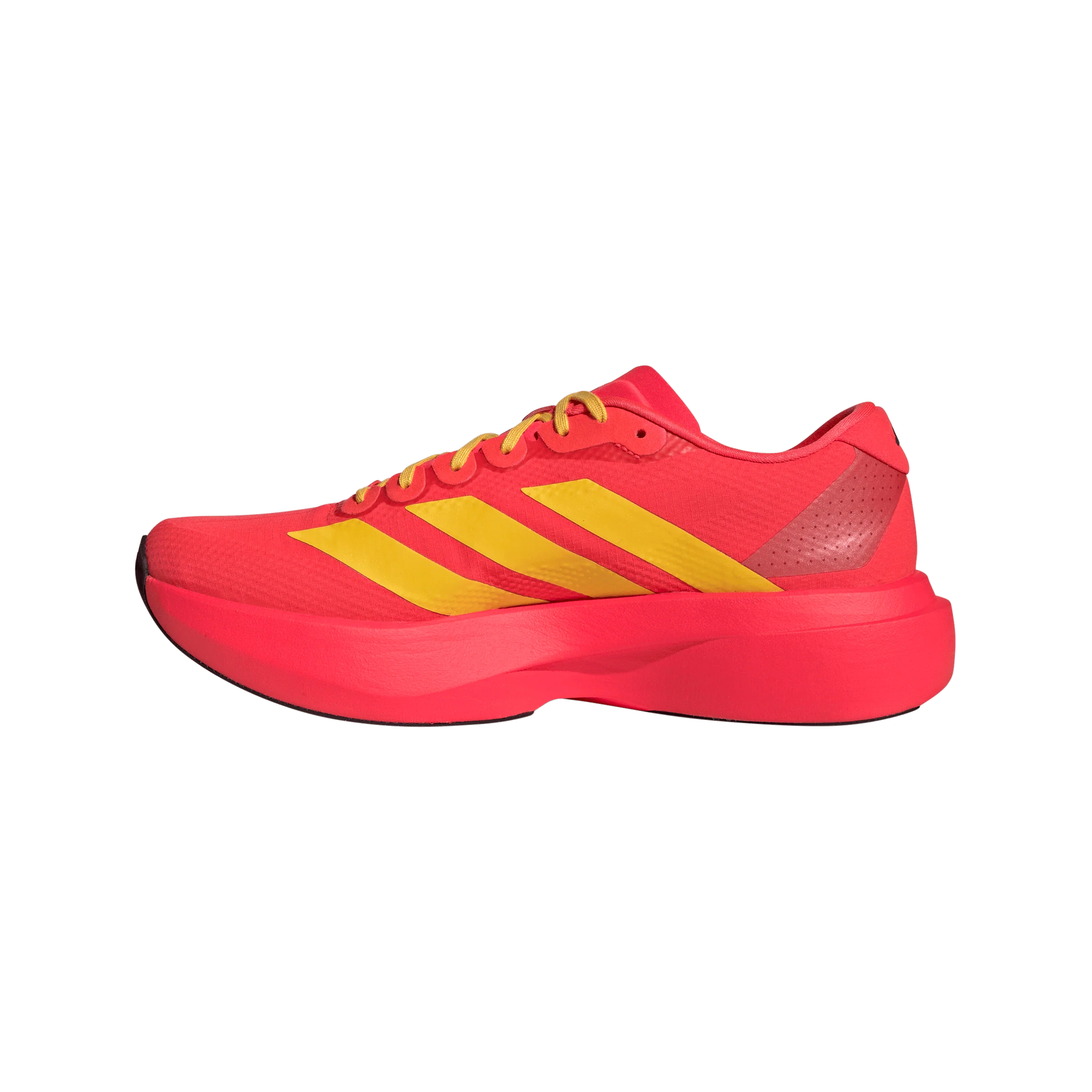 Adidas Mens Adizero Evo SL Woven - Lucid Red/Bold Gold/Semi Lucid Blue - Neutral - SS26 - Image 6