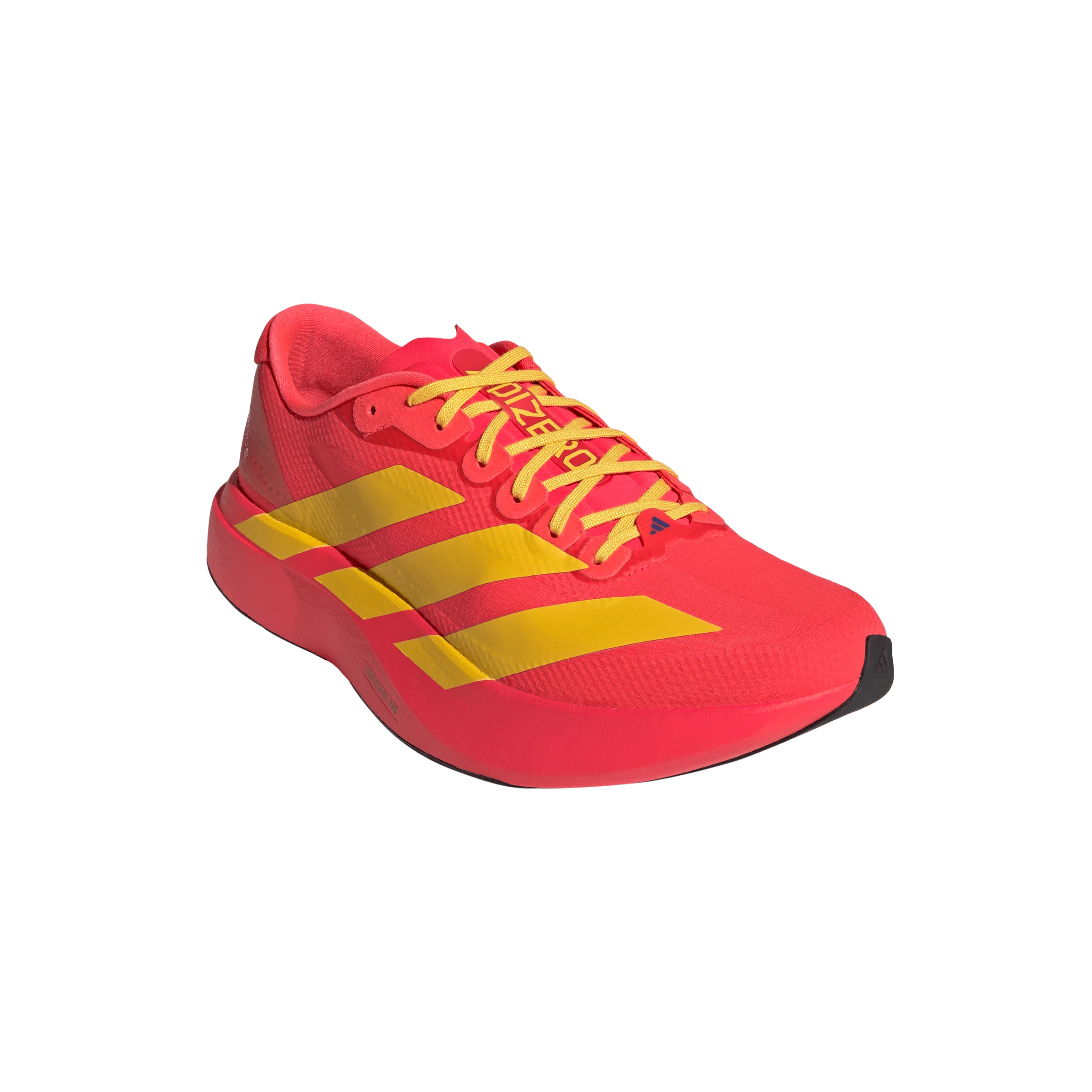 Adidas Mens Adizero Evo SL Woven - Lucid Red/Bold Gold/Semi Lucid Blue - Neutral - SS26 - Image 7