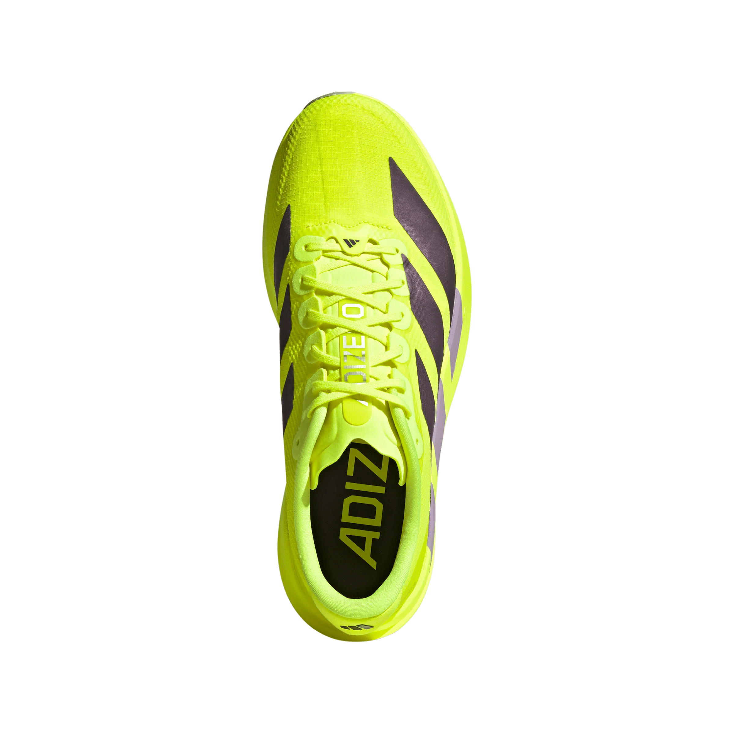Adidas Mens Adizero Evo SL Woven - Solar Yellow/Aurora Plum/Powder Plum - Neutral - SS26 - Image 3