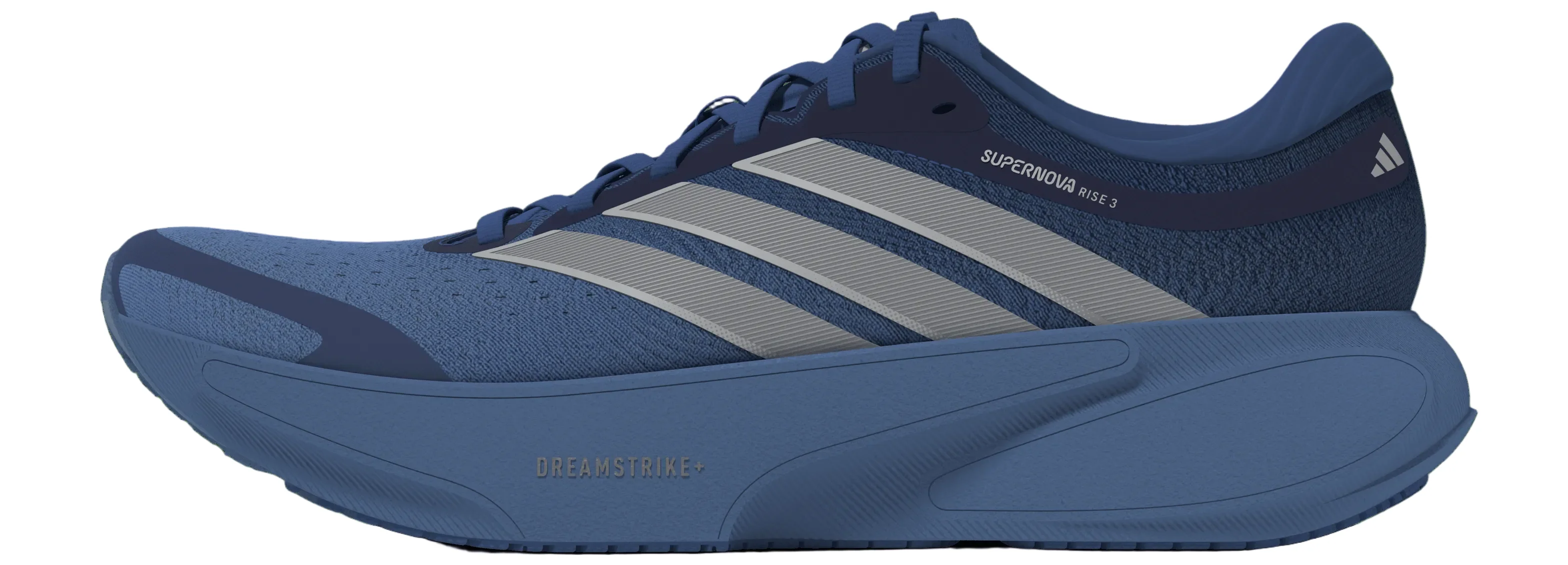 Adidas Mens Supernova Rise 3 - Dusky Ink/Dusky Ink/Silver Metallic - Neutral - SS26 - Image 3