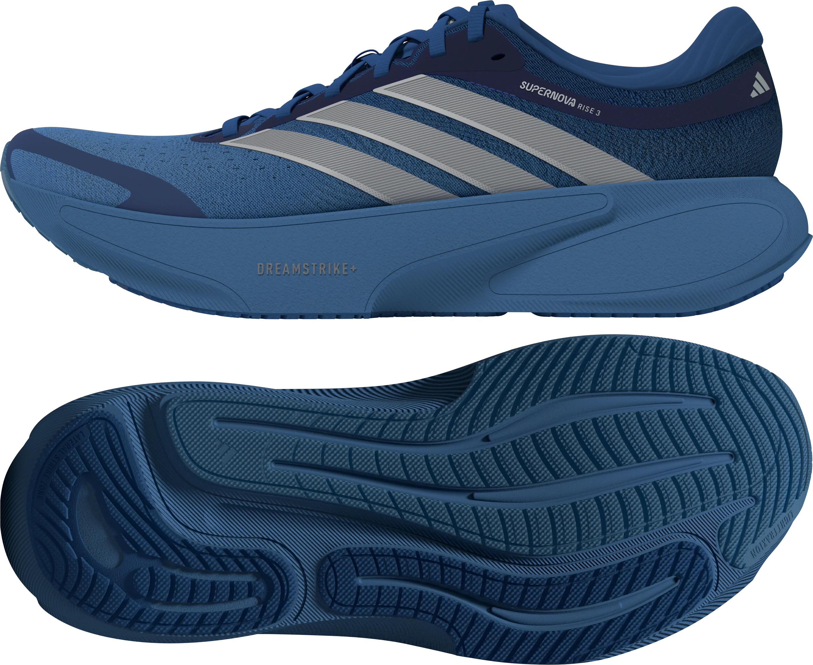 Adidas Mens Supernova Rise 3 - Dusky Ink/Dusky Ink/Silver Metallic - Neutral - SS26 - Image 9
