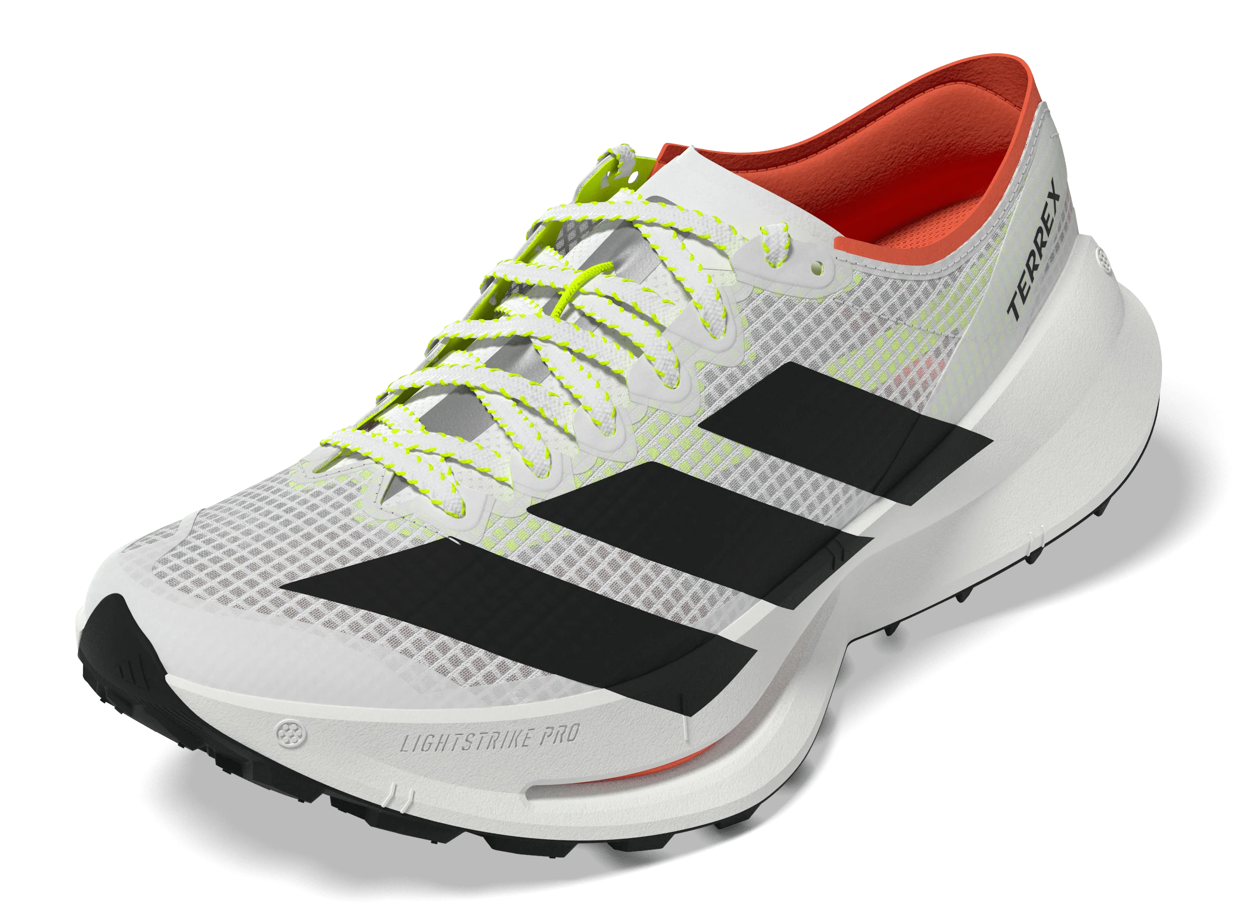 Adidas Mens Terrex Agravic Speed Ultra 2 - Cloud White/Core Black/Semi Impact Orange - Trail - SS26 - Image 10