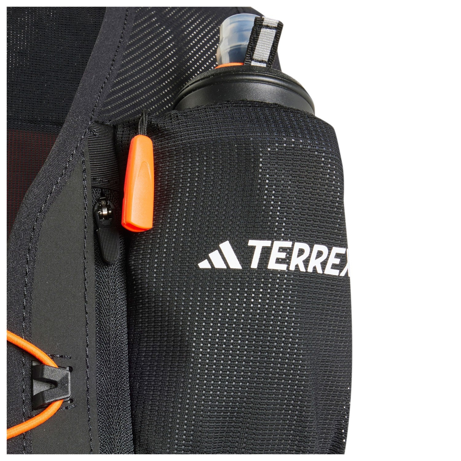Adidas Terrex Trail Running Techrock Vest 12L - Black/White/Impact Orange - Image 3