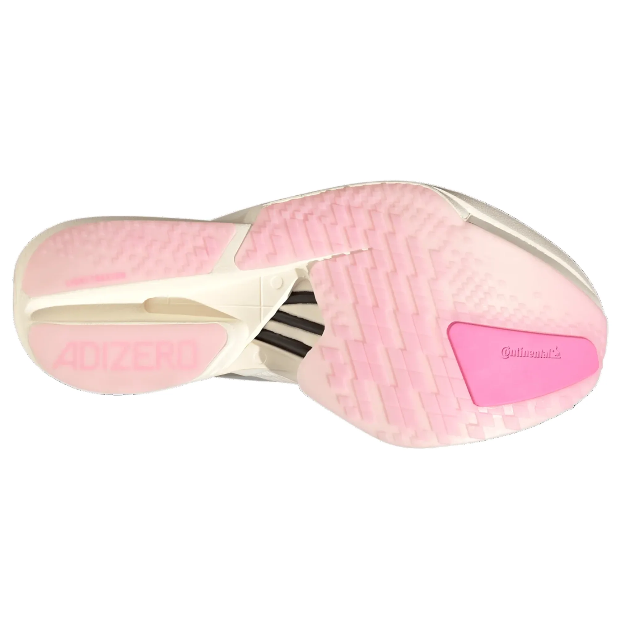 Adidas Womens Adizero Adios Pro 4 - Core White/Silver Metallic/Clear Pink - Neutral - SS26 - Image 2