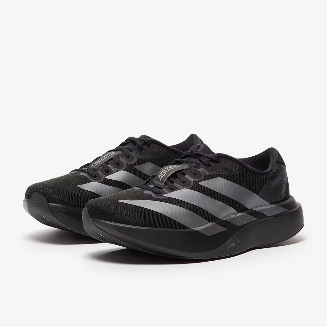 Adidas Womens Adizero Evo SL Woven - Core Black/Silver Metallic/Carbon - Neutral - SS26 - Image 6