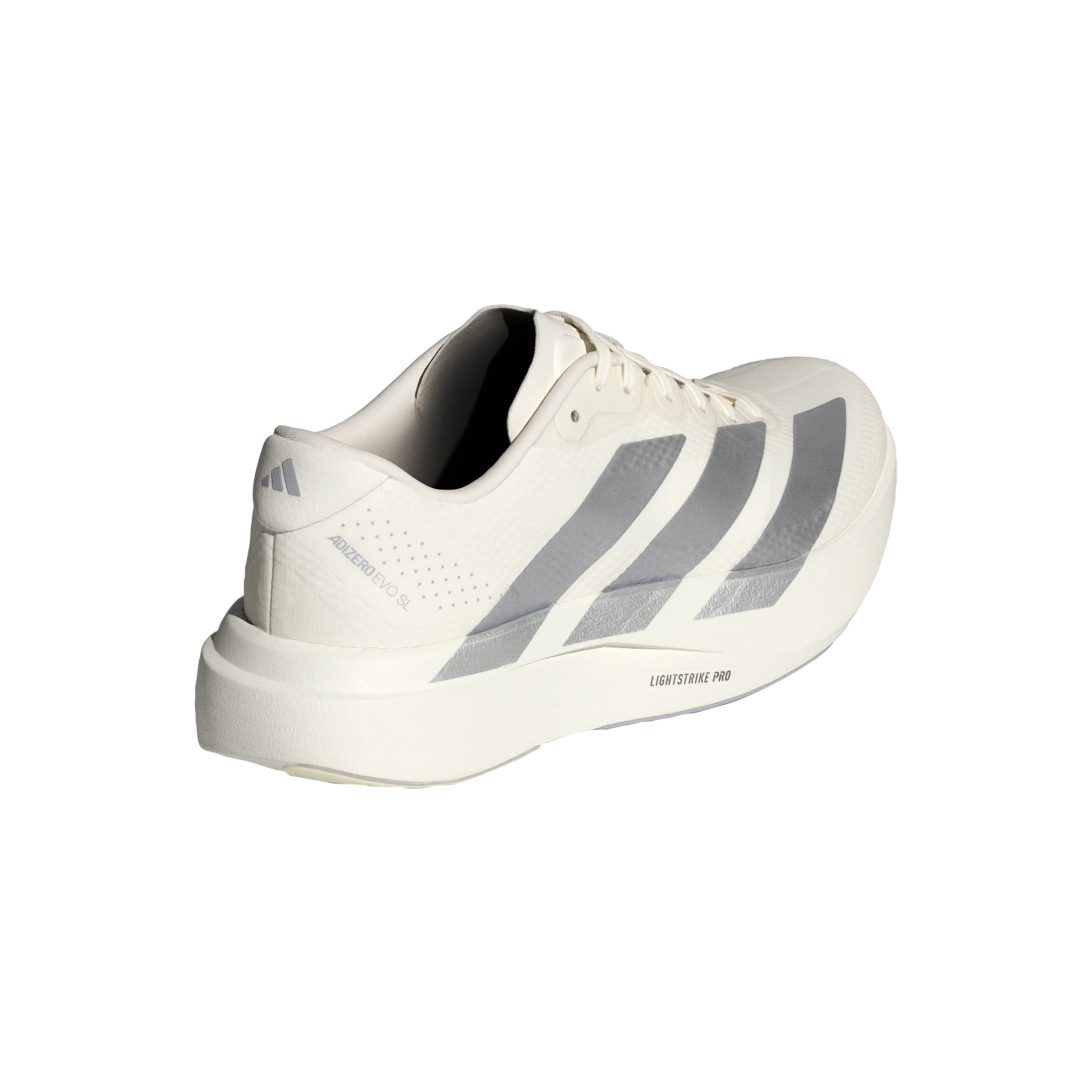 Adidas Womens Adizero Evo SL Woven - Core White/Core White/Halo Silver - Neutral - SS26 - Image 3