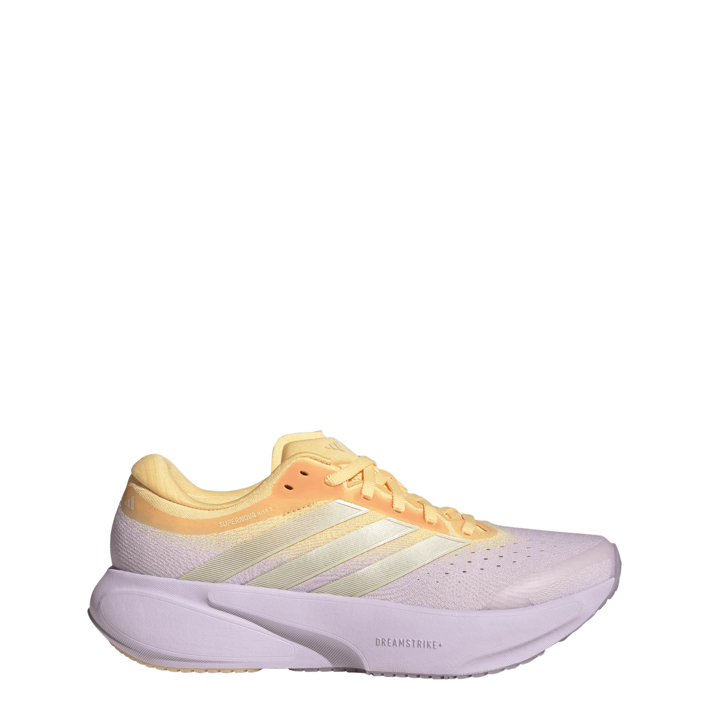Adidas Womens Supernova Rise 3 - Ice Lavender/Ice Gold Metallic/Ice Tangerine - Neutral - SS26 - Image 3