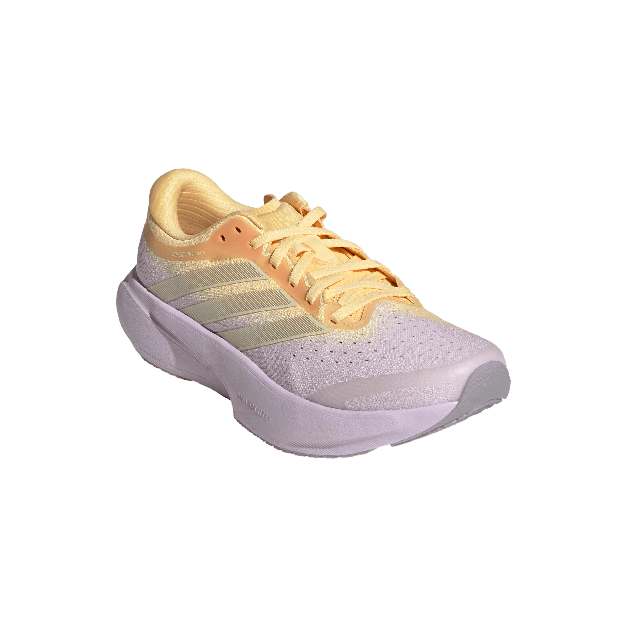 Adidas Womens Supernova Rise 3 - Ice Lavender/Ice Gold Metallic/Ice Tangerine - Neutral - SS26 - Image 7