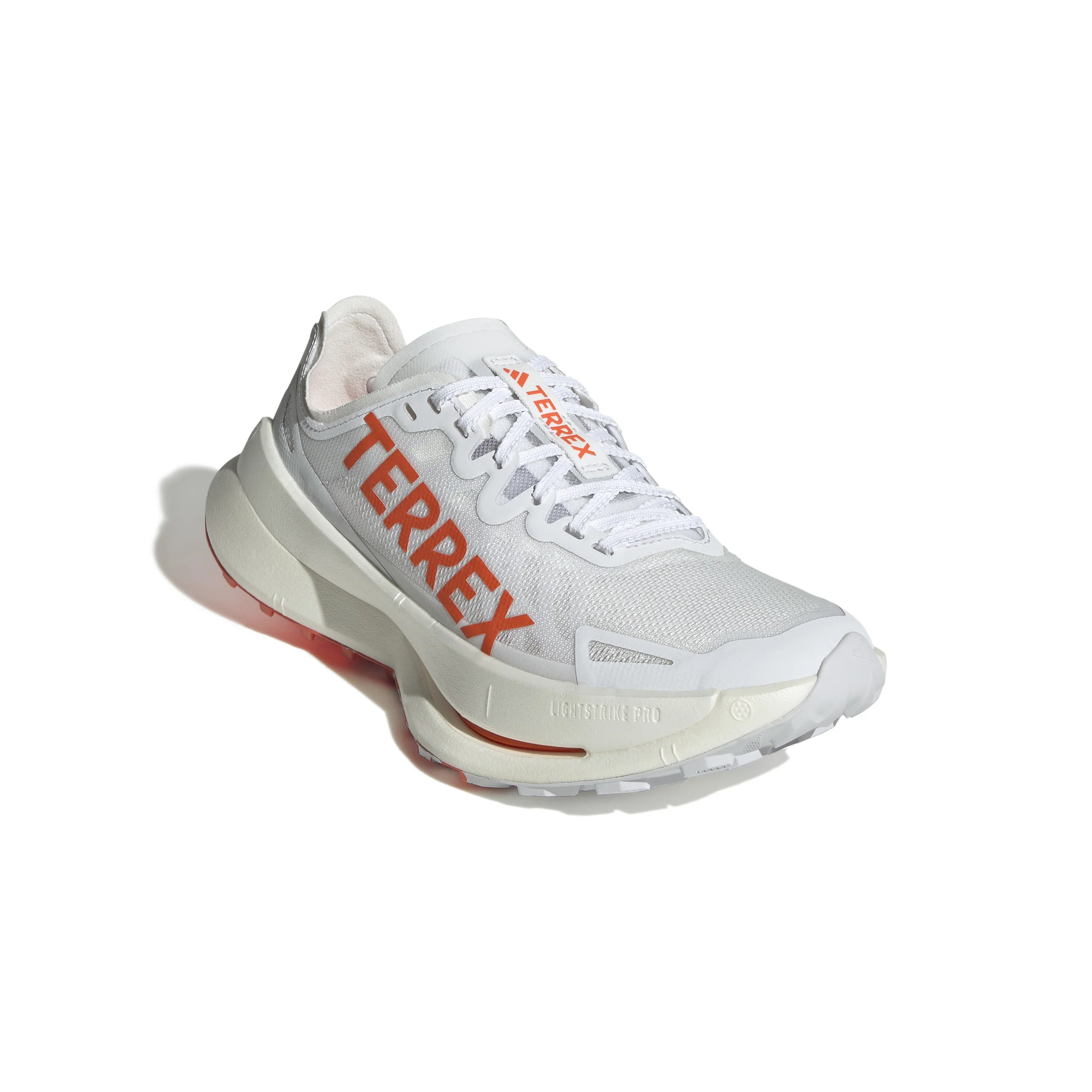 Adidas Womens Terrex Agravic Speed Ultra - Footwear White/Impact Orange/Dash Grey - Trail - SS25 - Image 5