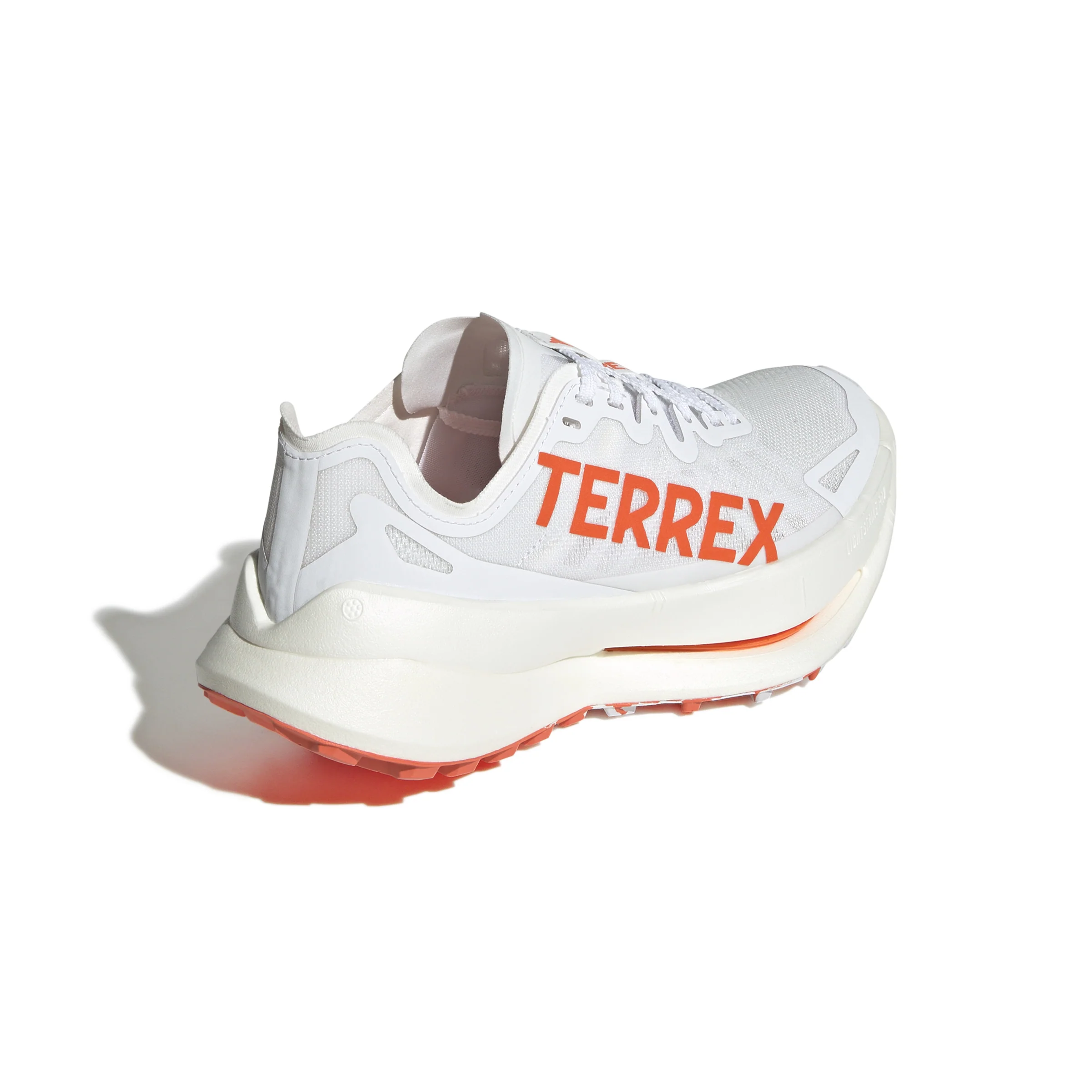 Adidas Womens Terrex Agravic Speed Ultra - Footwear White/Impact Orange/Dash Grey - Trail - SS25 - Image 6