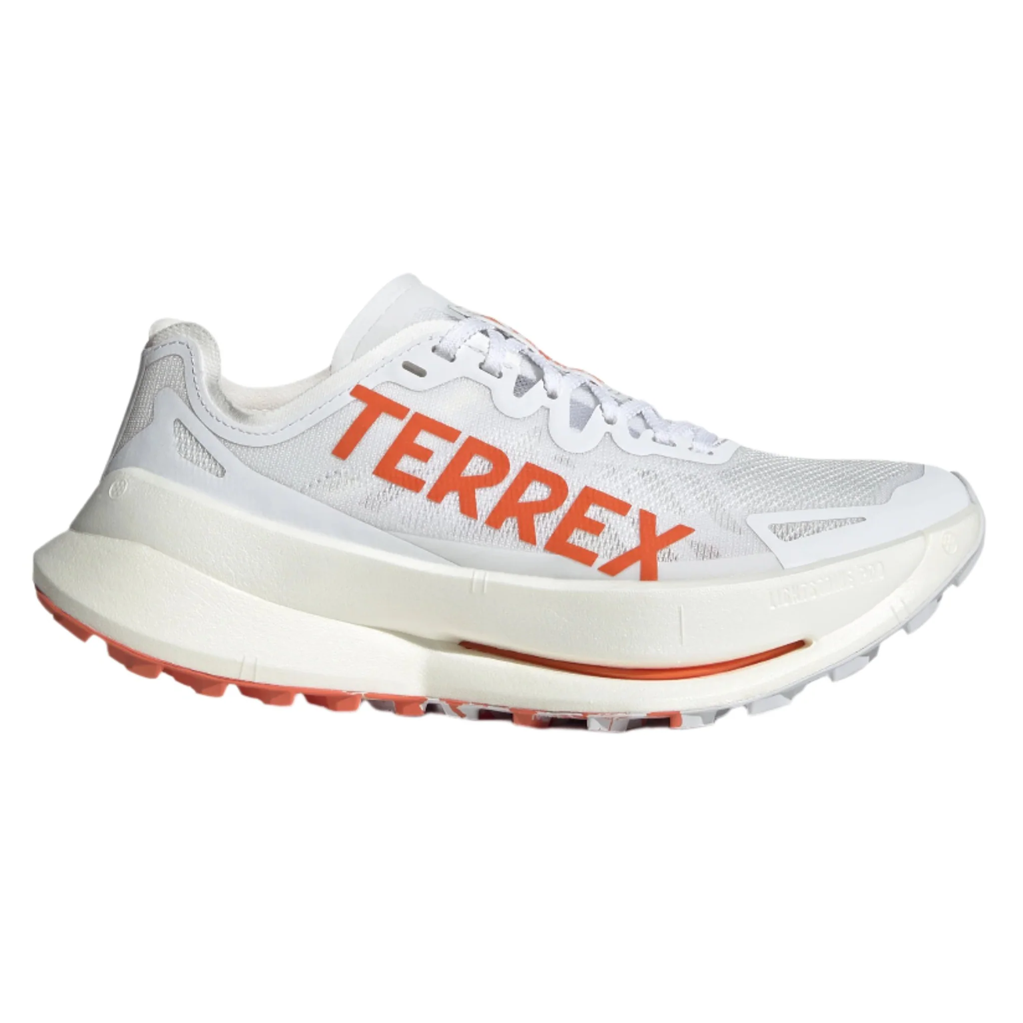 Adidas Womens Terrex Agravic Speed Ultra - Footwear White/Impact Orange/Dash Grey - Trail - SS25 - Image 8