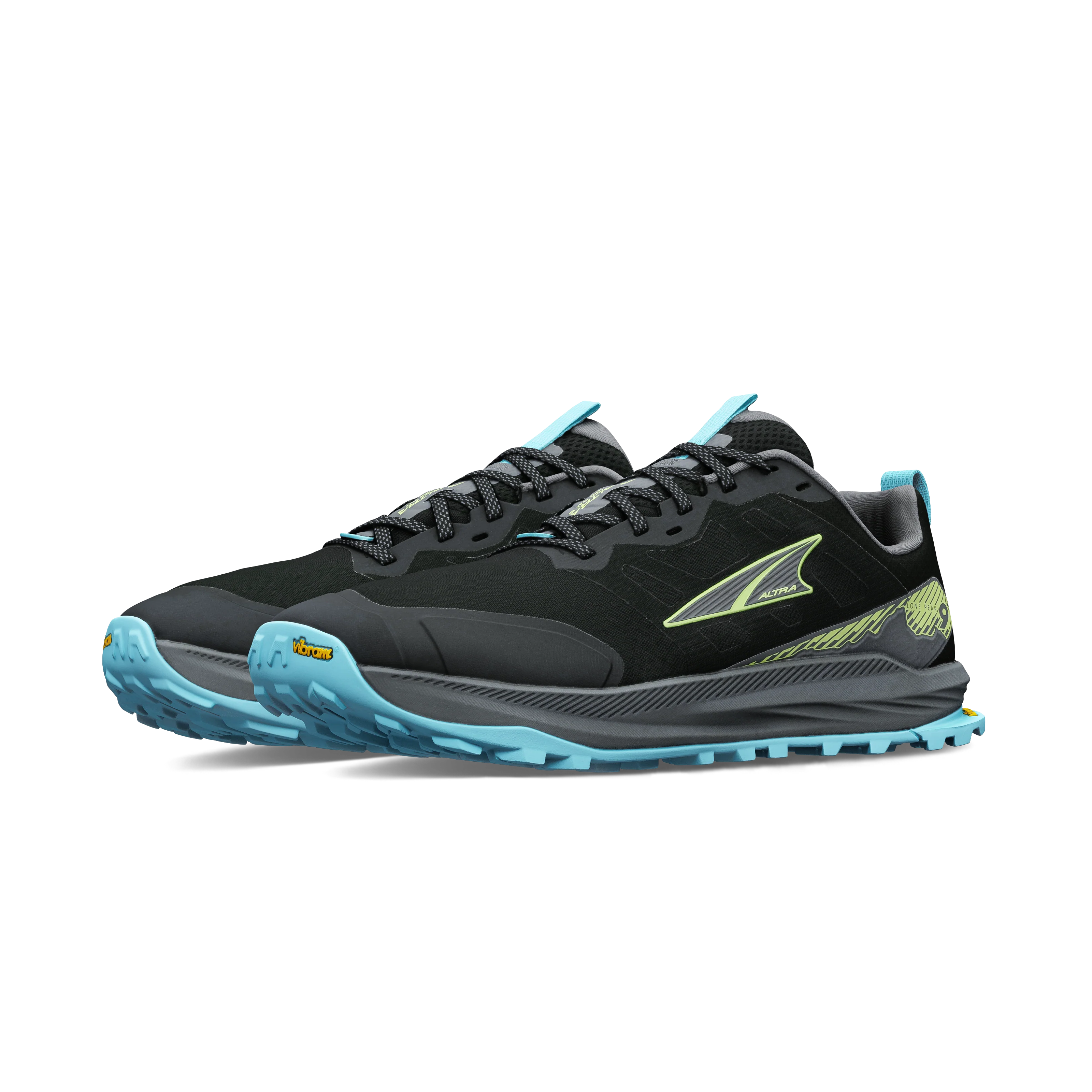 Altra Mens Lone Peak 9+ - Black/Lime - Trail - SS26 - Image 3