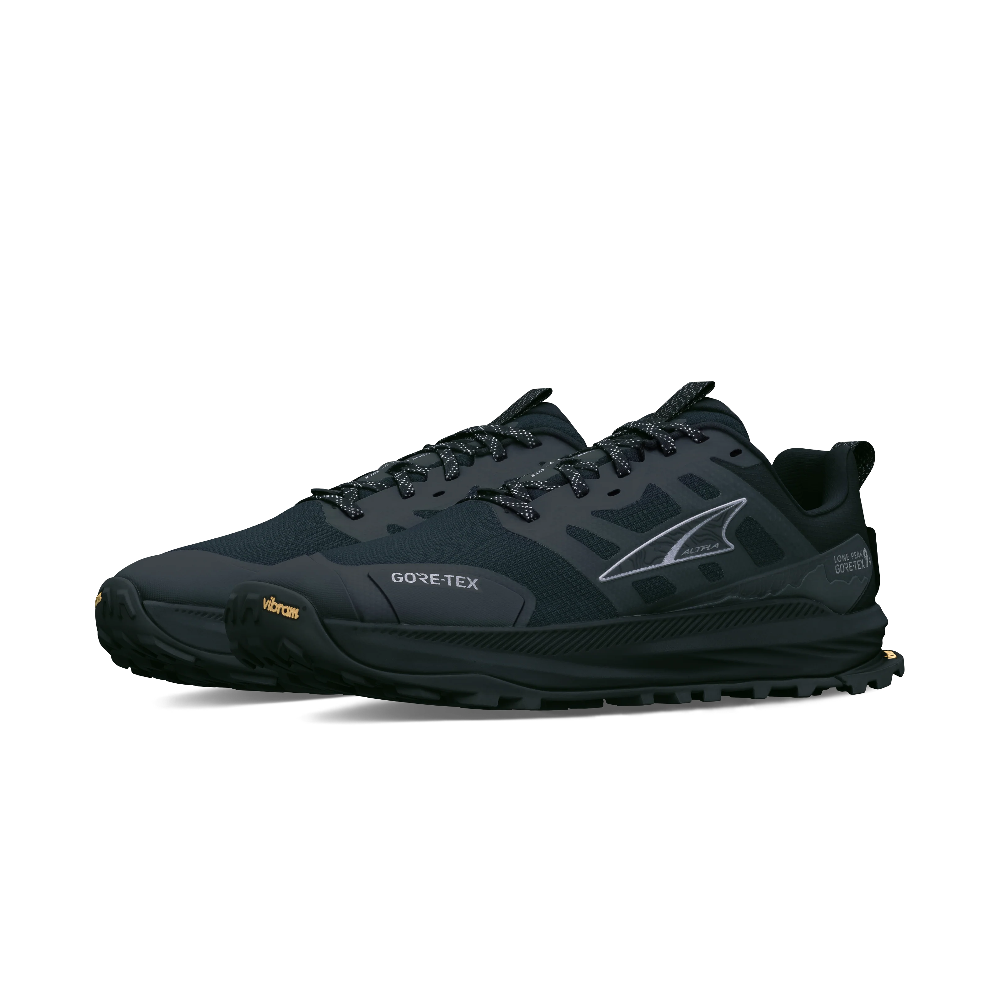 Altra Mens Lone Peak 9+ GTX - Black/Black - Trail - SS26 - Image 4