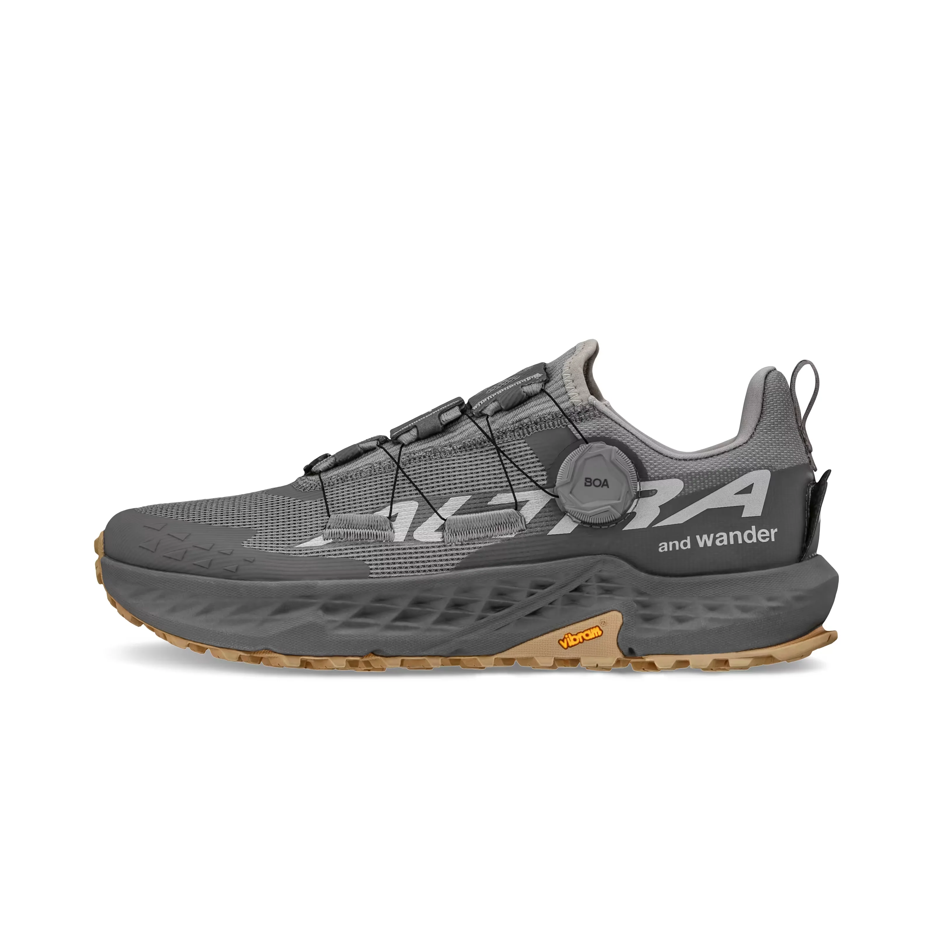 Altra Mens Timp 5 BOA and Wander - Titanium Gray - Trail - Image 4