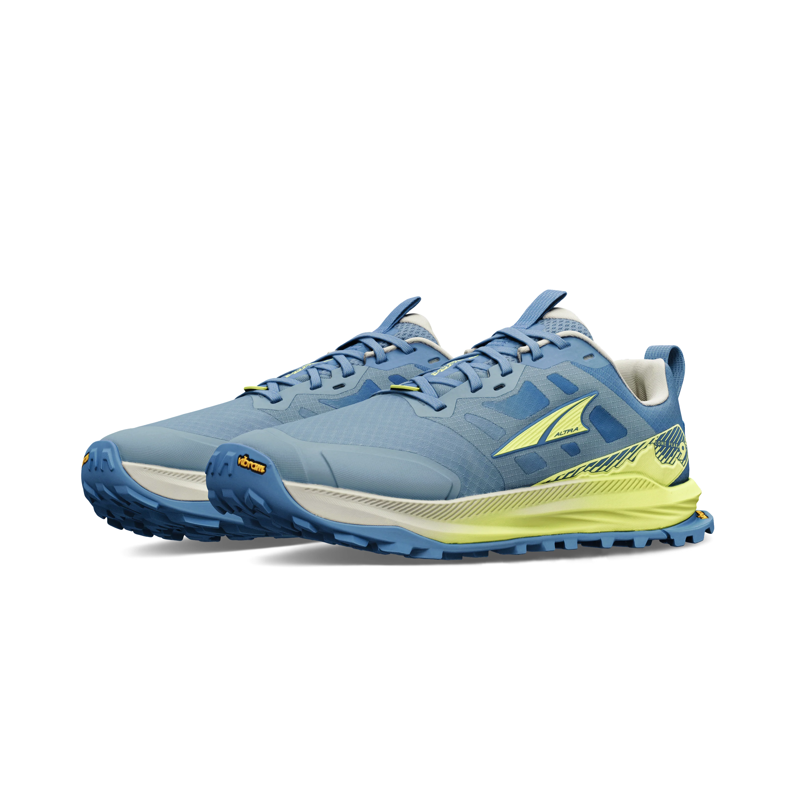 Altra Womens Lone Peak 9+ - Blue/Lime - Trail - SS26 - Image 4