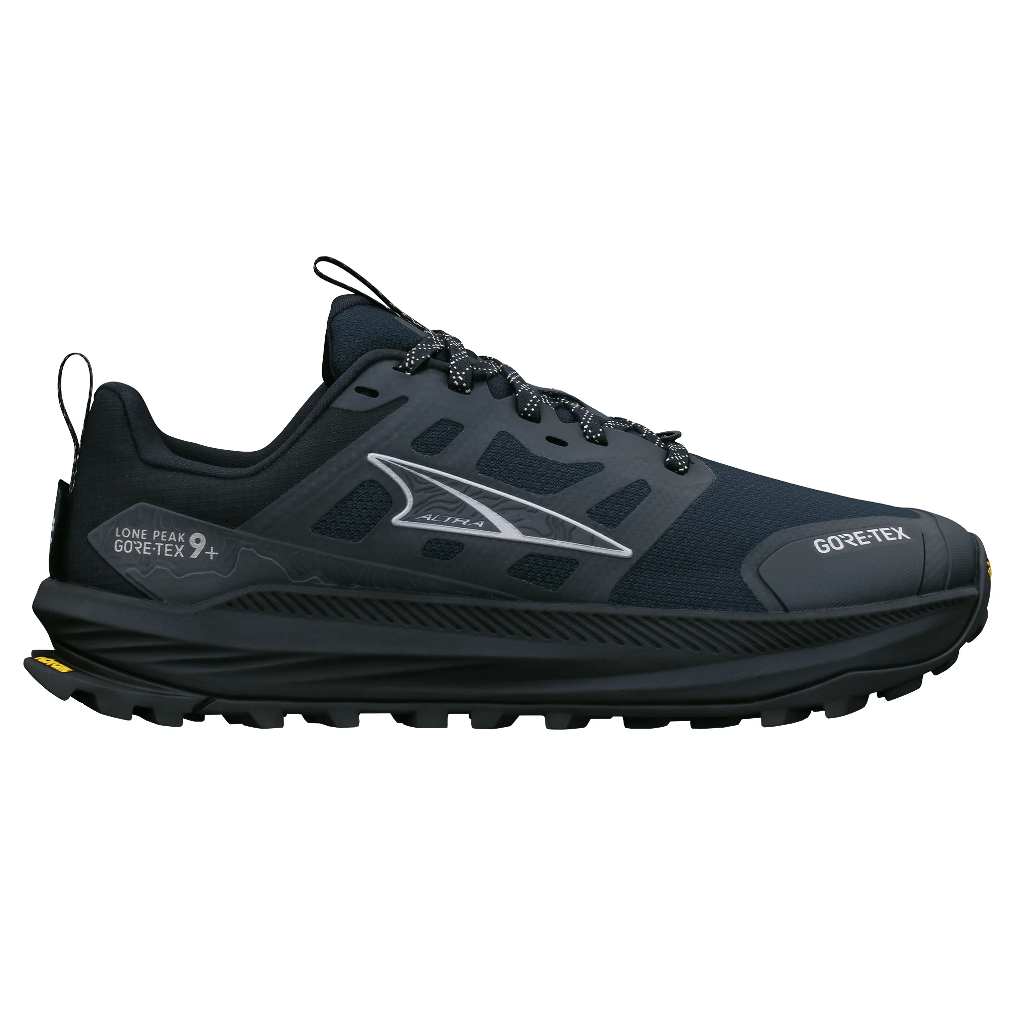 Altra Womens Lone Peak 9+ GTX - Black/Black - Trail - SS26