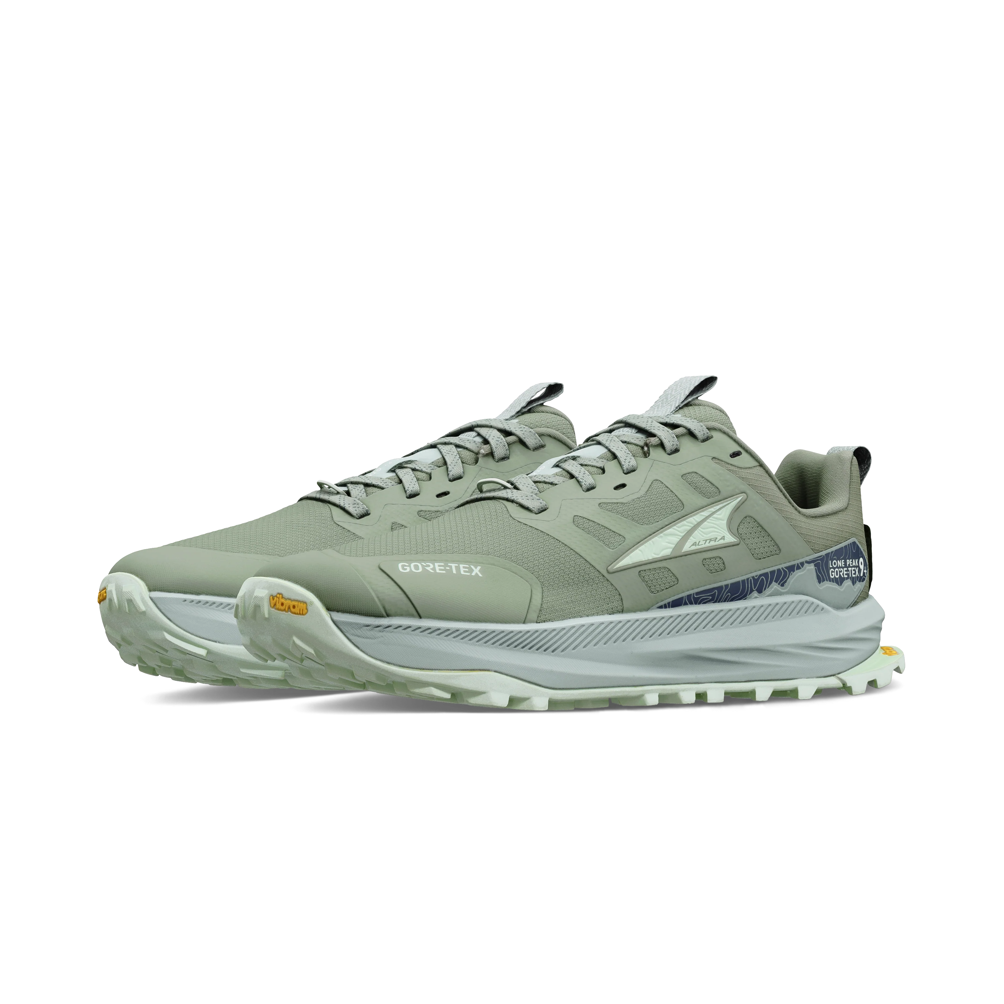 Altra Womens Lone Peak 9+ GTX - Dusty Olive - Trail - SS26 - Image 4