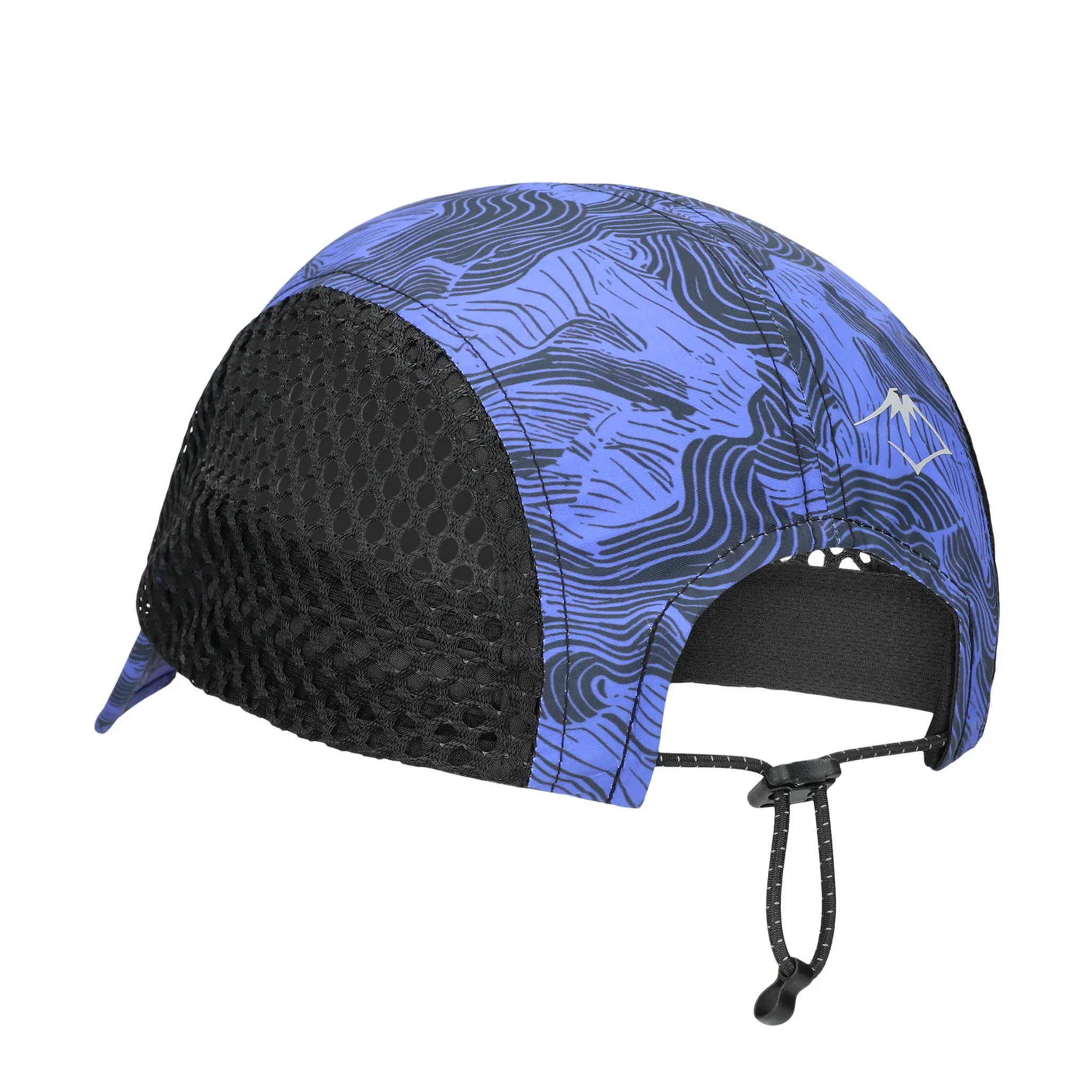 Asics Fujitrail Graphic Cap - Cobalt Burst/Black - Image 2
