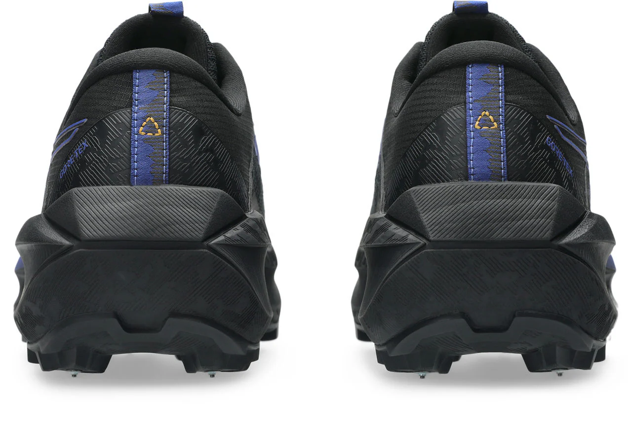 Asics Mens Fujisetsu Max GTX - Black/Dark Cobalt - Trail - SS26 - Image 3