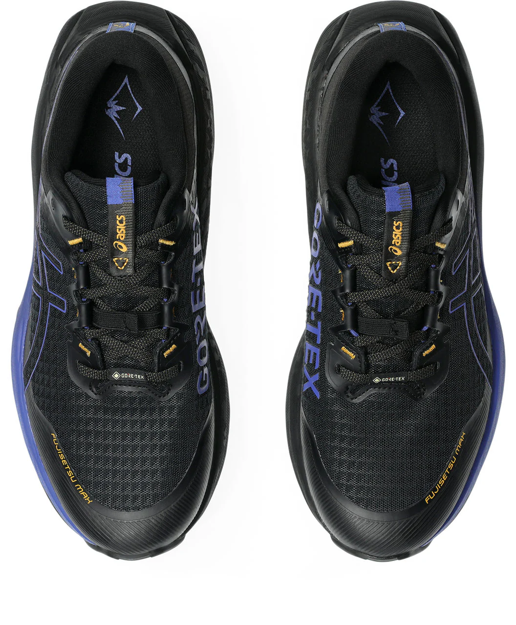 Asics Mens Fujisetsu Max GTX - Black/Dark Cobalt - Trail - SS26 - Image 5