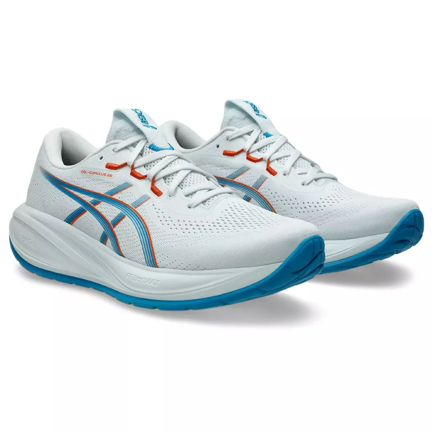 Asics Mens Gel Cumulus 28 - Arctic Blue/Aegean Blue - Neutral - SS26 - Image 6