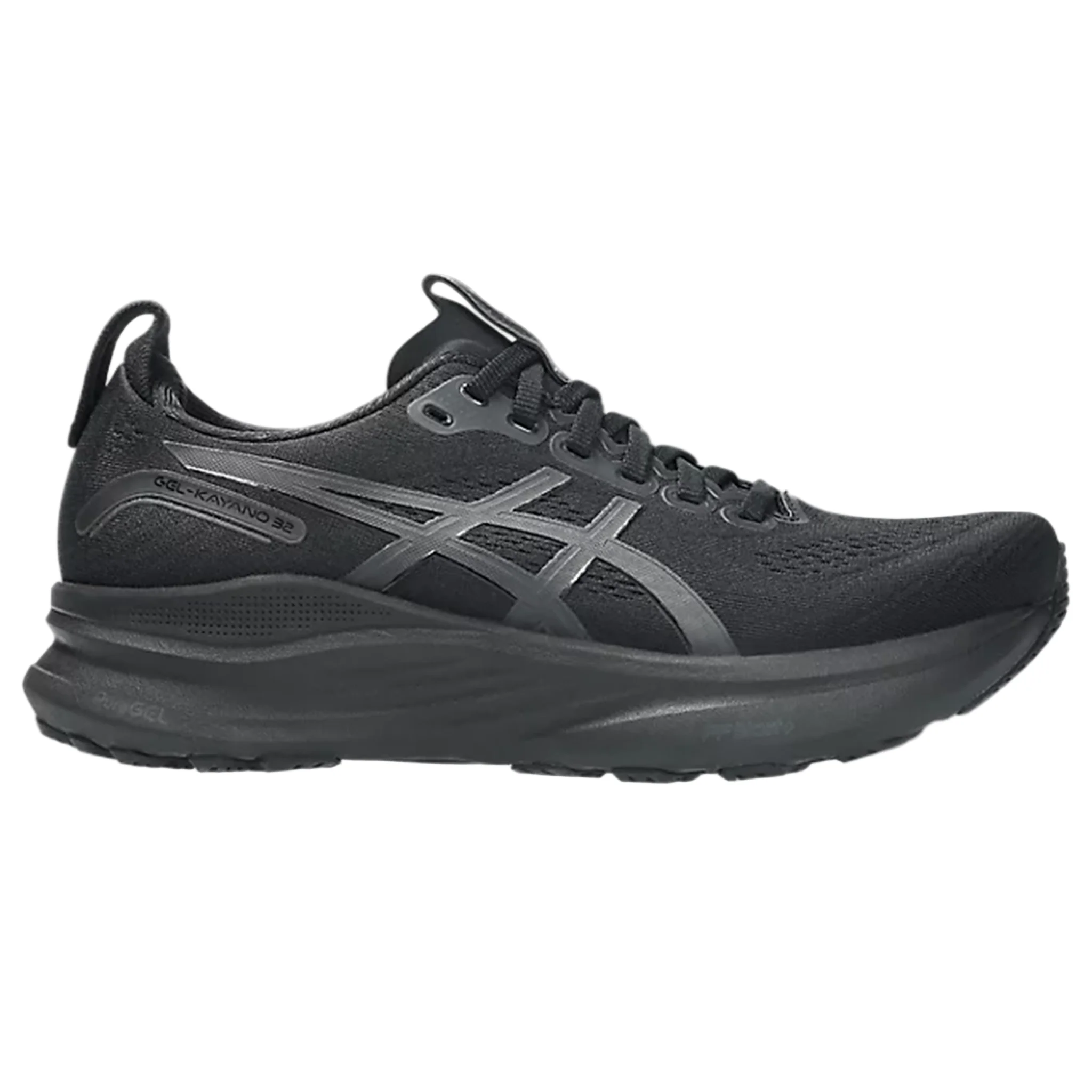 Asics Mens Gel Kayano 32 - Black/Graphite Grey - Stability - AW25