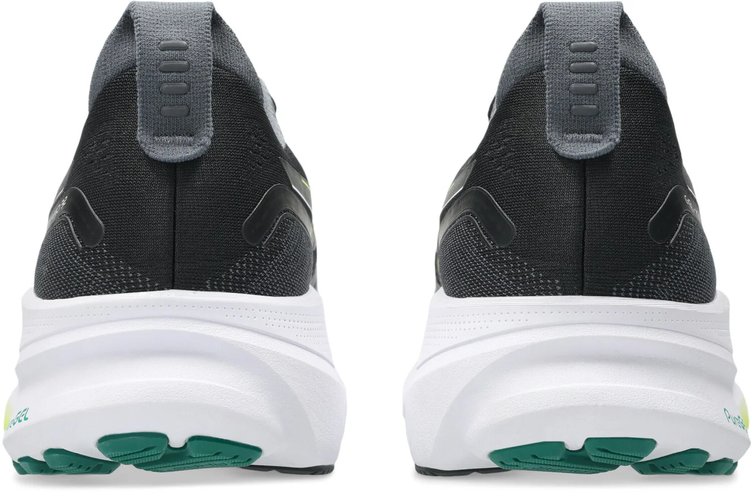 Asics Mens Gel Kayano 32 - Black/Jasper Green - Stability - AW25 - Image 4