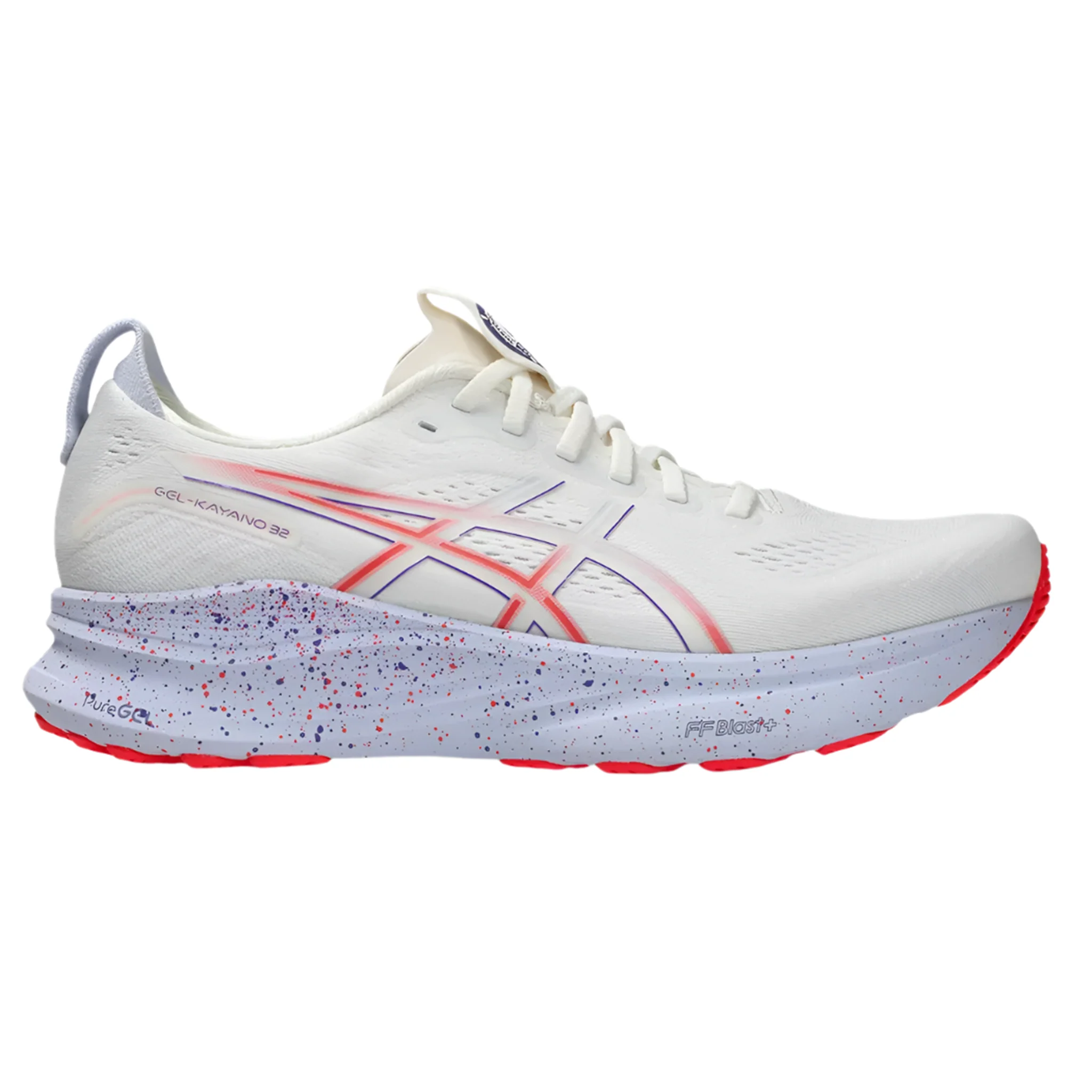 Asics Mens Gel Kayano 32 Tokyo - Cream/Edo Purple - Stability - AW25