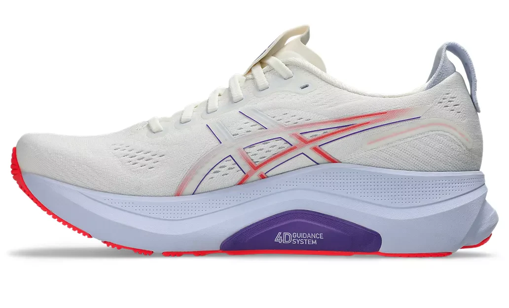 Asics Mens Gel Kayano 32 Tokyo - Cream/Edo Purple - Stability - AW25 - Image 6