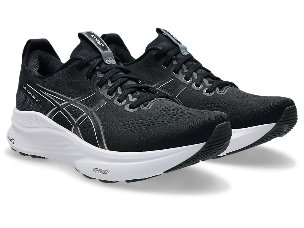 Asics Mens Gel Kayano 32 Extra Wide - 4E Width - Black/White - Stability - AW25 - Image 6