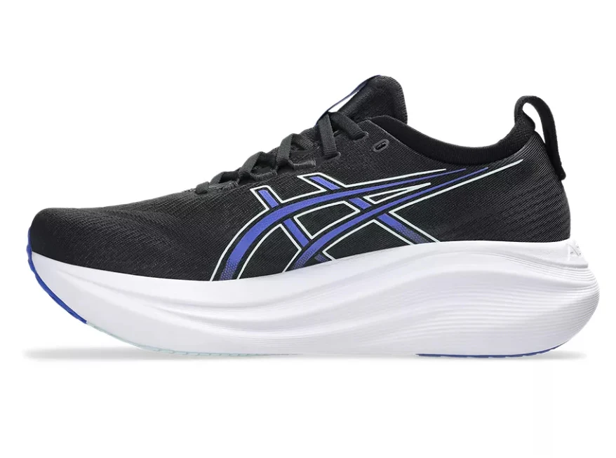 Asics Mens Gel Nimbus 27 - Black/Dark Cobalt - Neutral - AW25 - Image 7