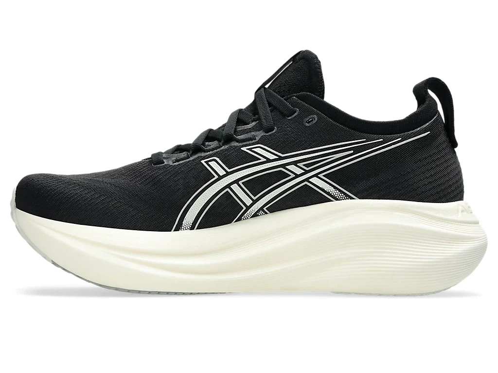 Asics Mens Gel Nimbus 27 - Black/Lake Grey - Neutral - SS25 - Image 7