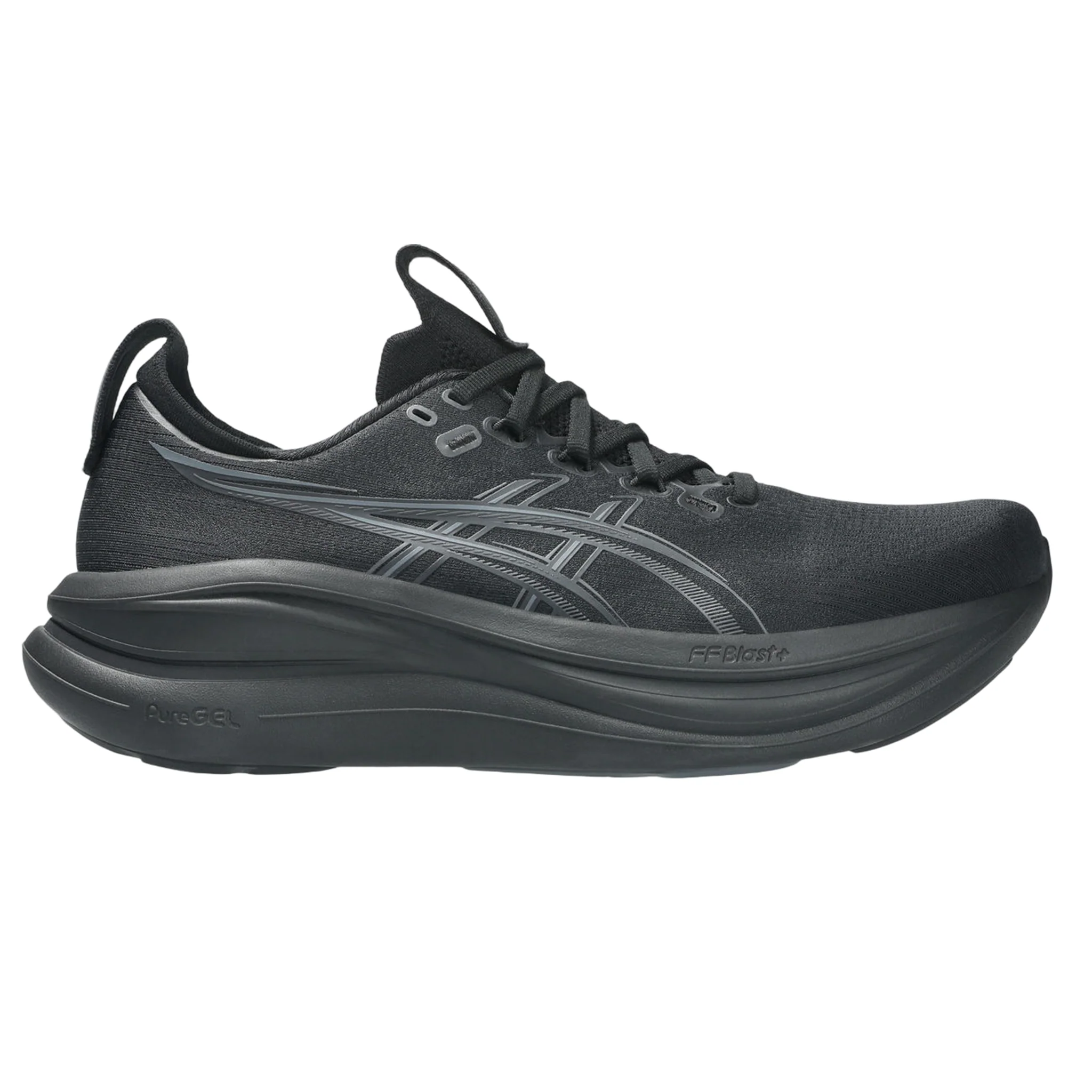 Asics Mens Gel Nimbus 28 - Black/Graphite Grey - Neutral - SS26