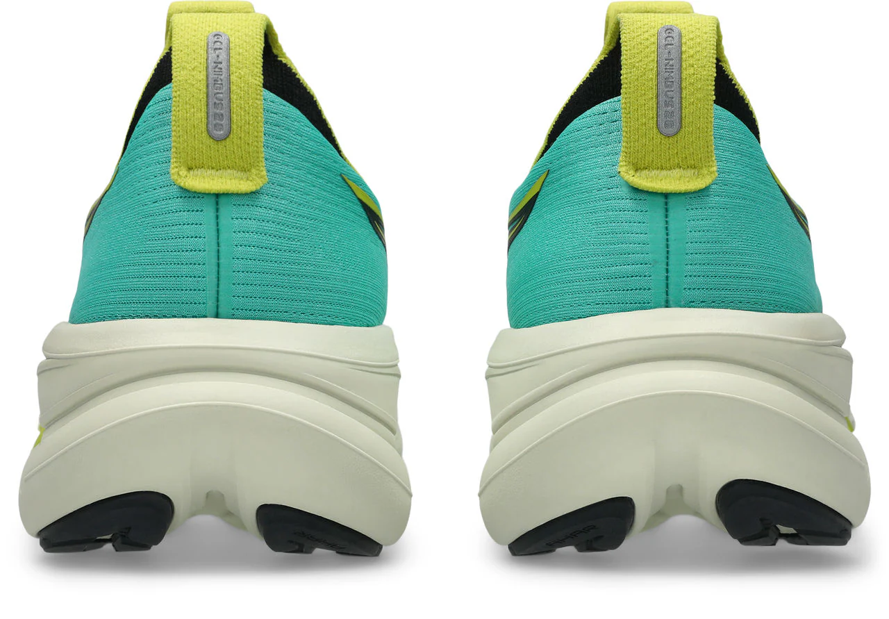 Asics Mens Gel Nimbus 28 TR - Aurora Green/Black - Neutral - SS26 - Image 3