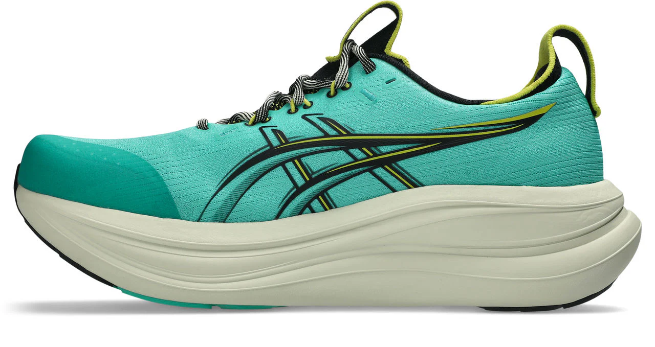 Asics Mens Gel Nimbus 28 TR - Aurora Green/Black - Neutral - SS26 - Image 6