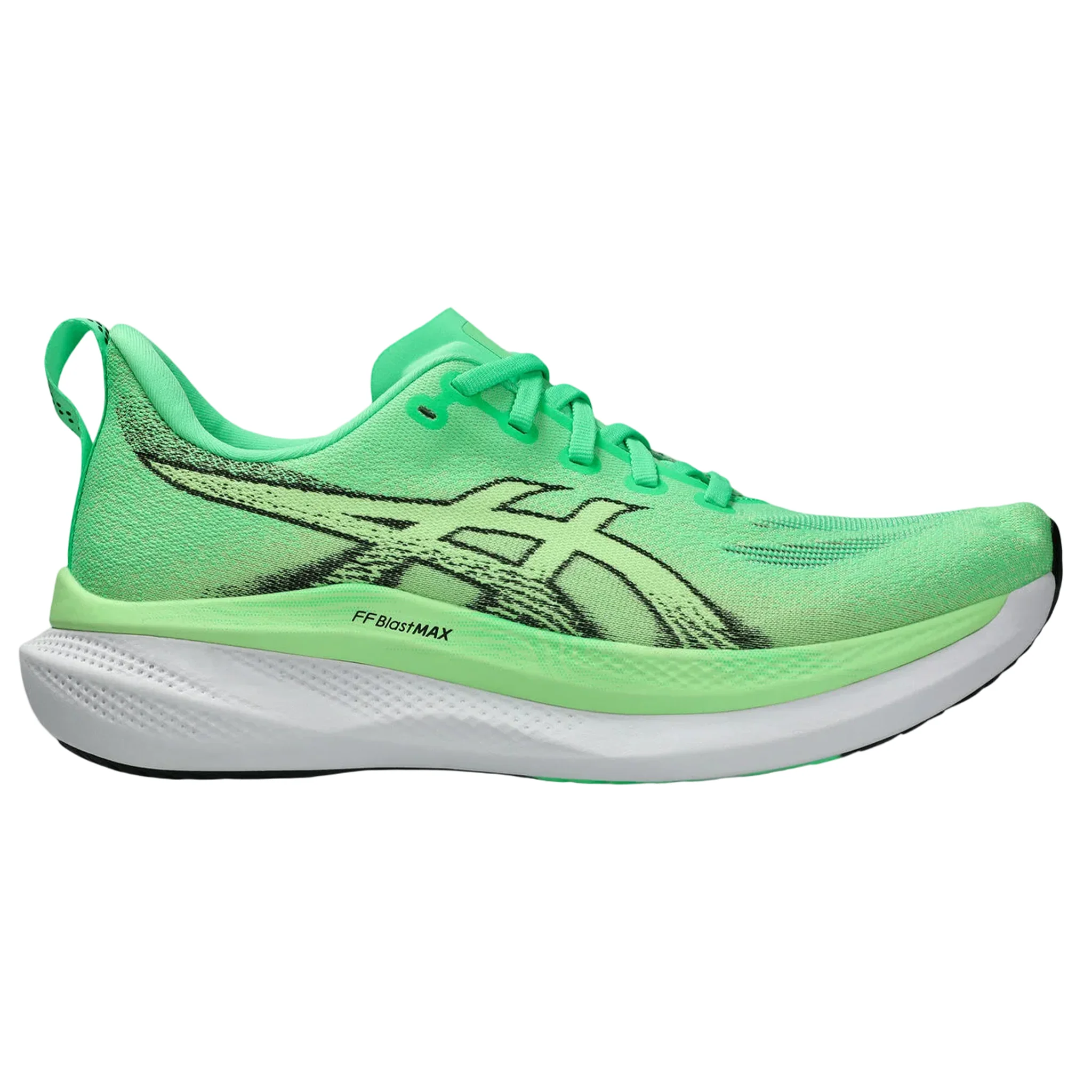 Asics Mens Glideride Max 2 - Vital Green/Black - Neutral - SS26