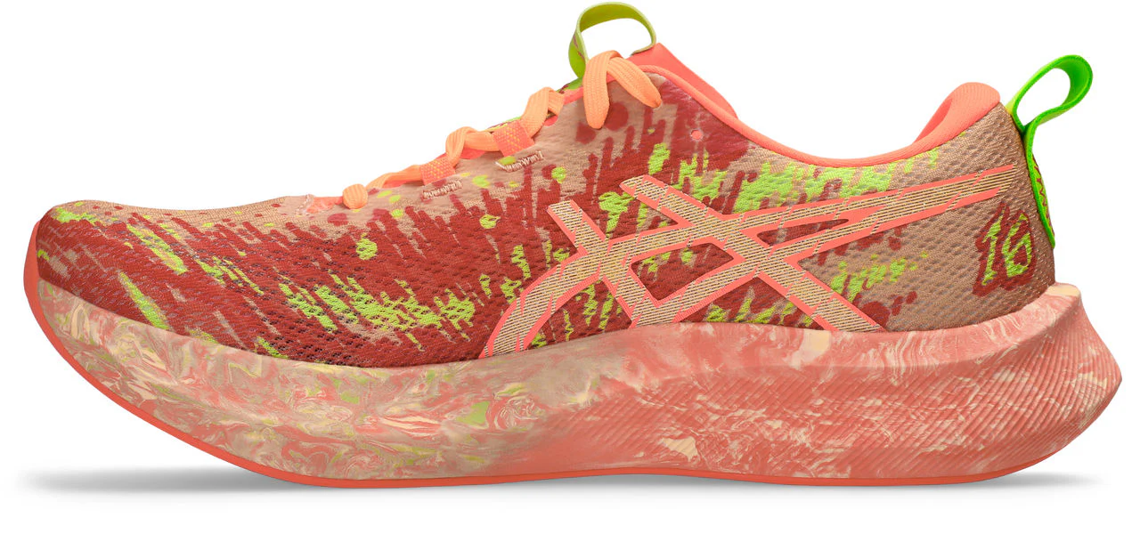 Asics Mens Noosa Tri 16 - Orange Glow/Flash Red - Neutral - AW25 - Image 6
