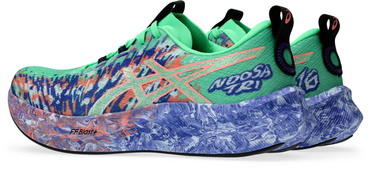 Asics Mens Noosa Tri 16 - Vital Green/Cobalt Burst - Neutral - SS26 - Image 5