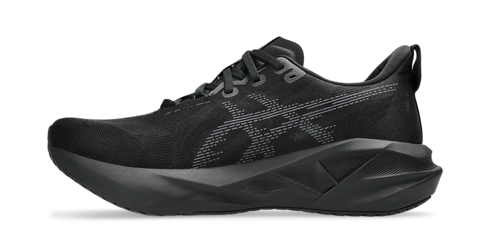 Asics Mens Novablast 5 - Black/Carrier Grey - Neutral - SS25 - Image 5